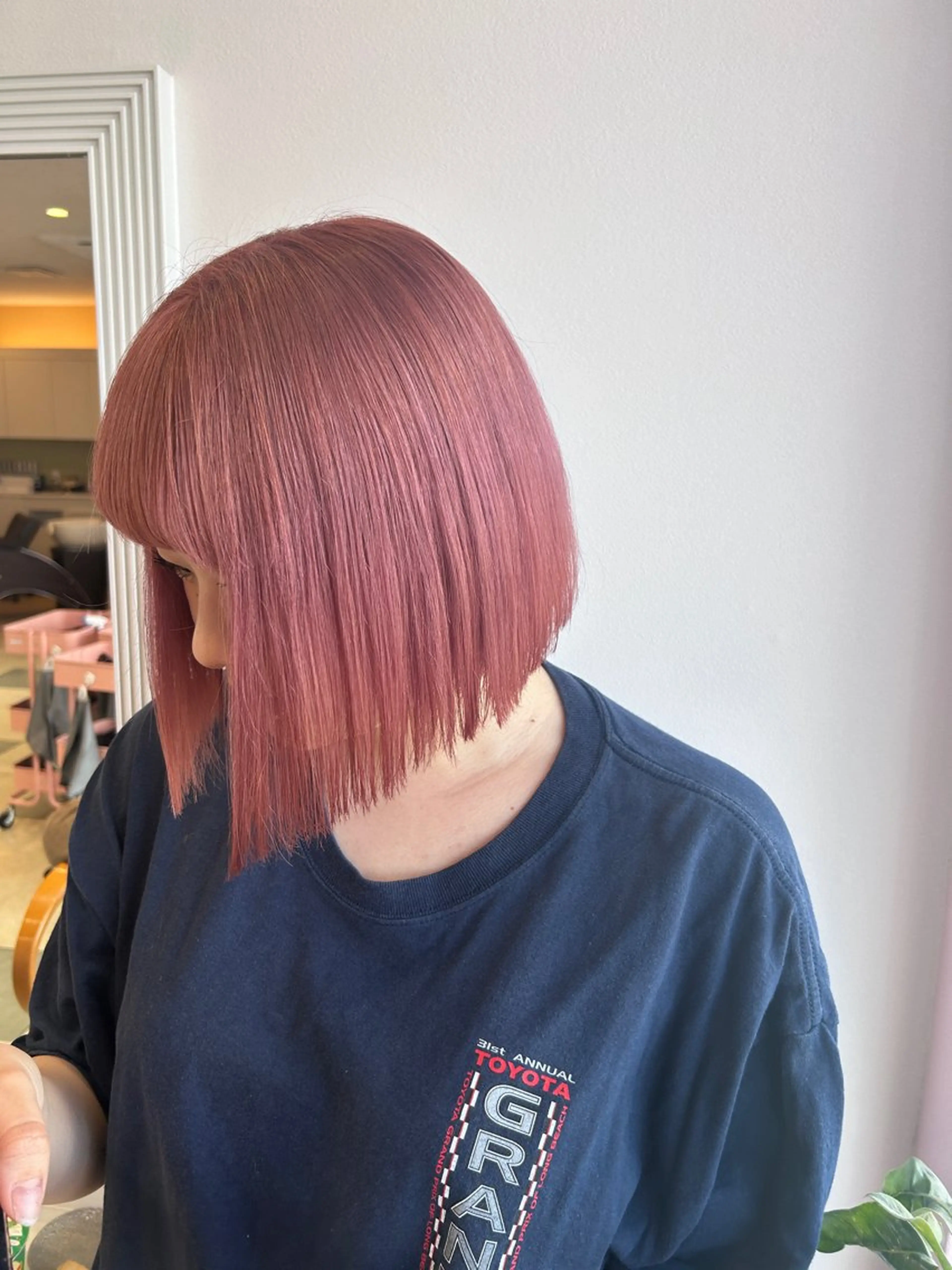 ミディアム カラー 💙ルル💙 ハイトーン/レイヤーのヘアスタイル