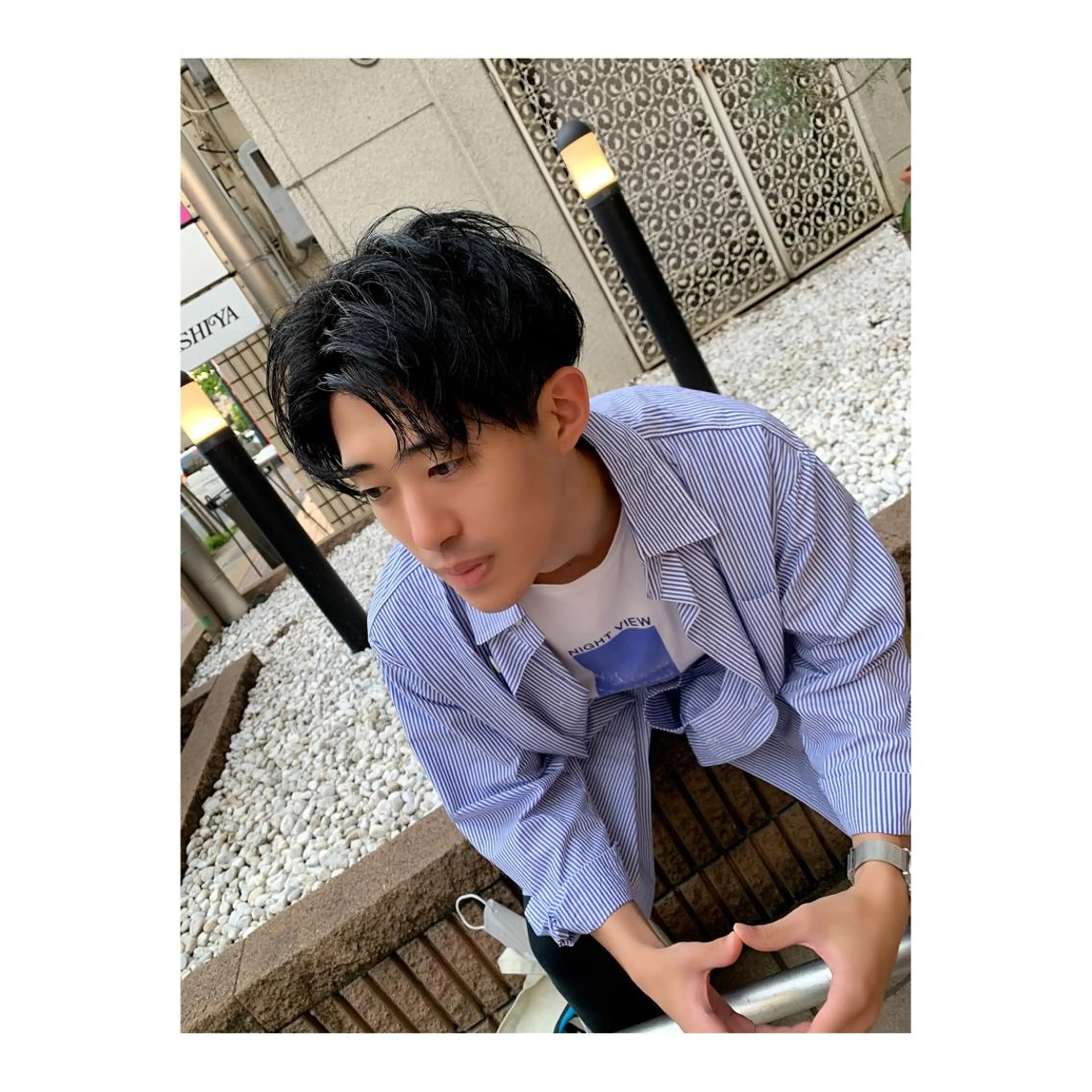 ショート ヘアアレンジ メンズ ange☞ soutaのヘアスタイル