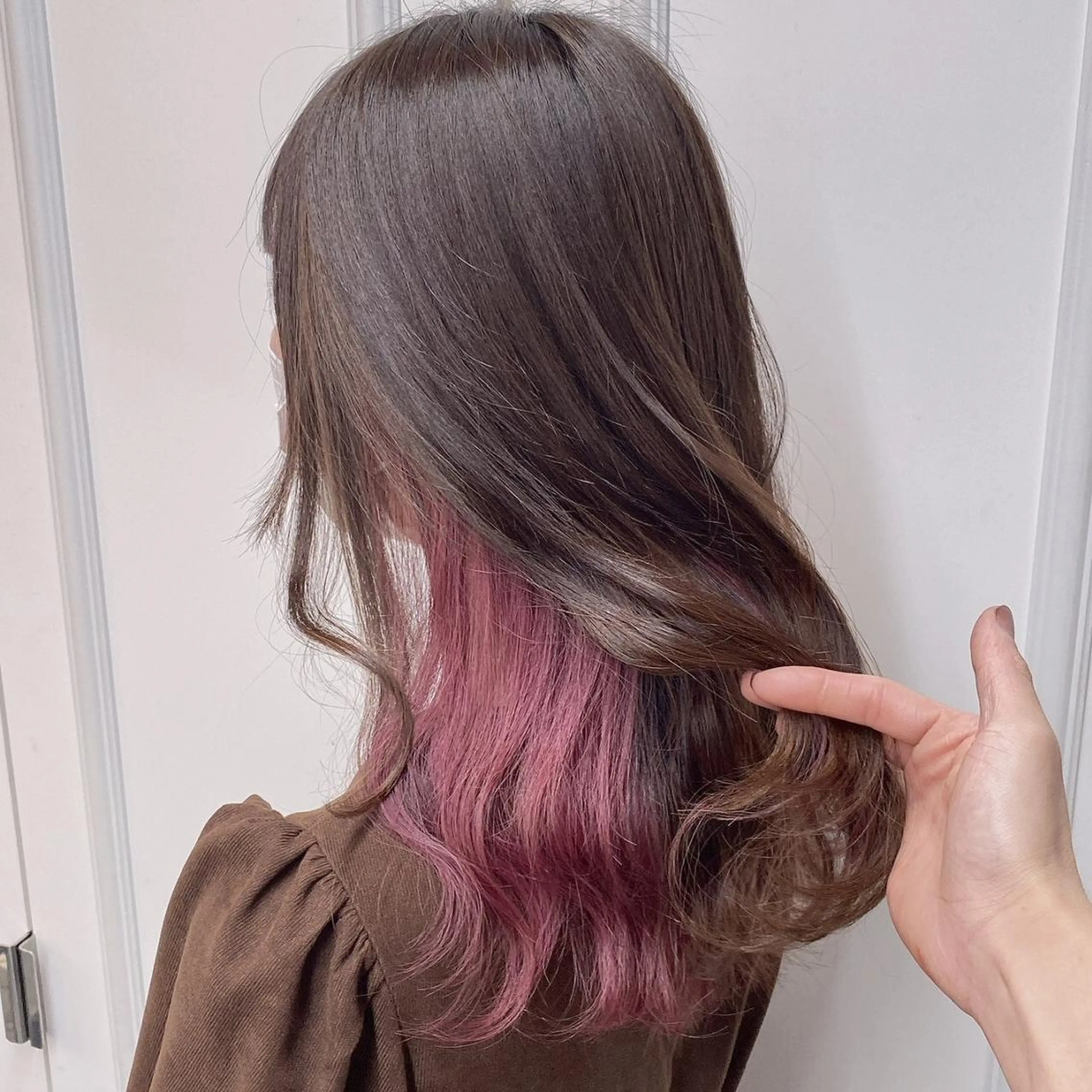 ロング ヘアカラー トリートメント ヘッドスパ ヘアセット 韓国スタイル🇰🇷 トレンドレイヤー🪡のヘアスタイル