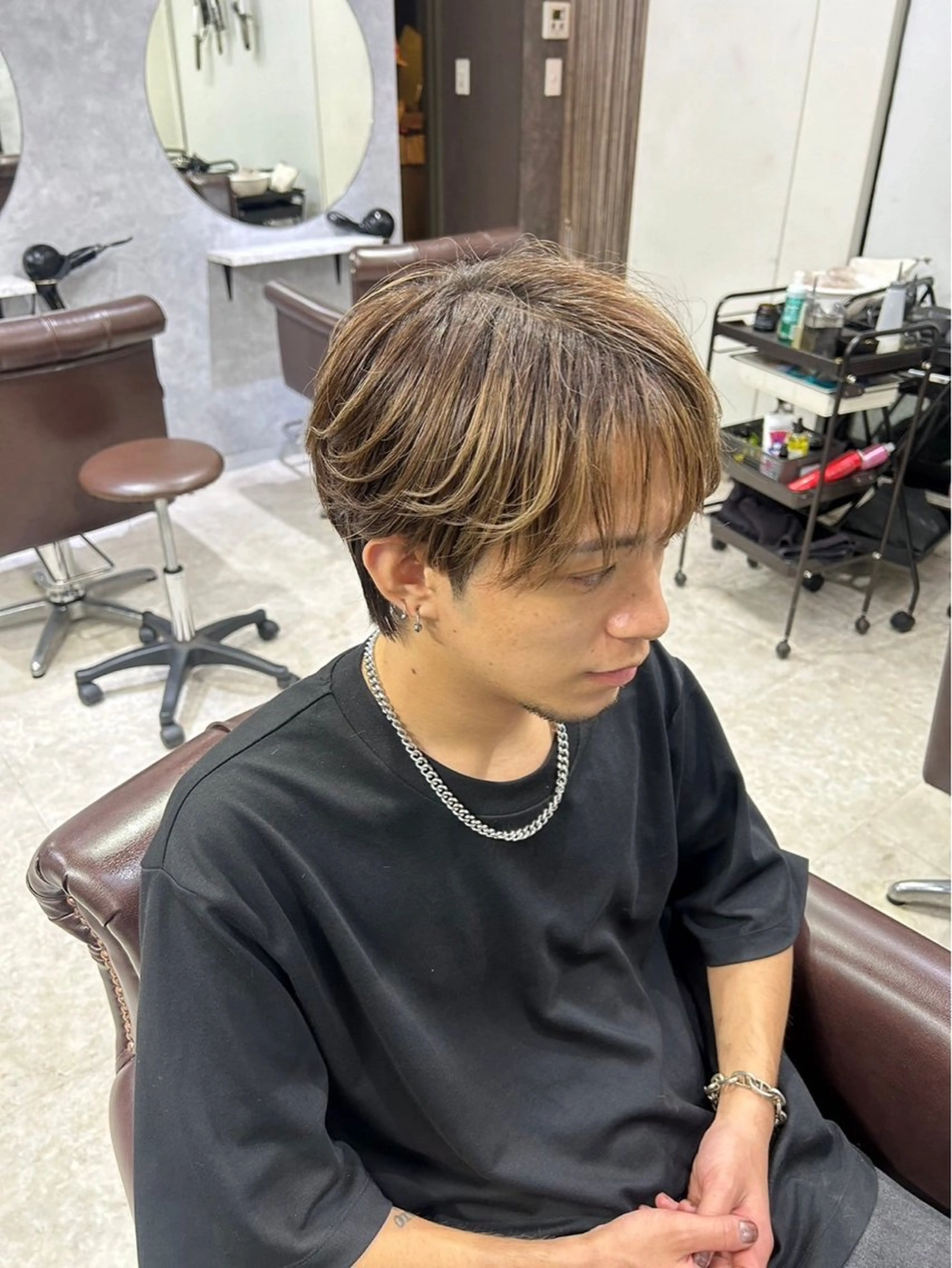 メンズ 池袋/カラー特化🎨 ロング料金なし🩵のヘアスタイル