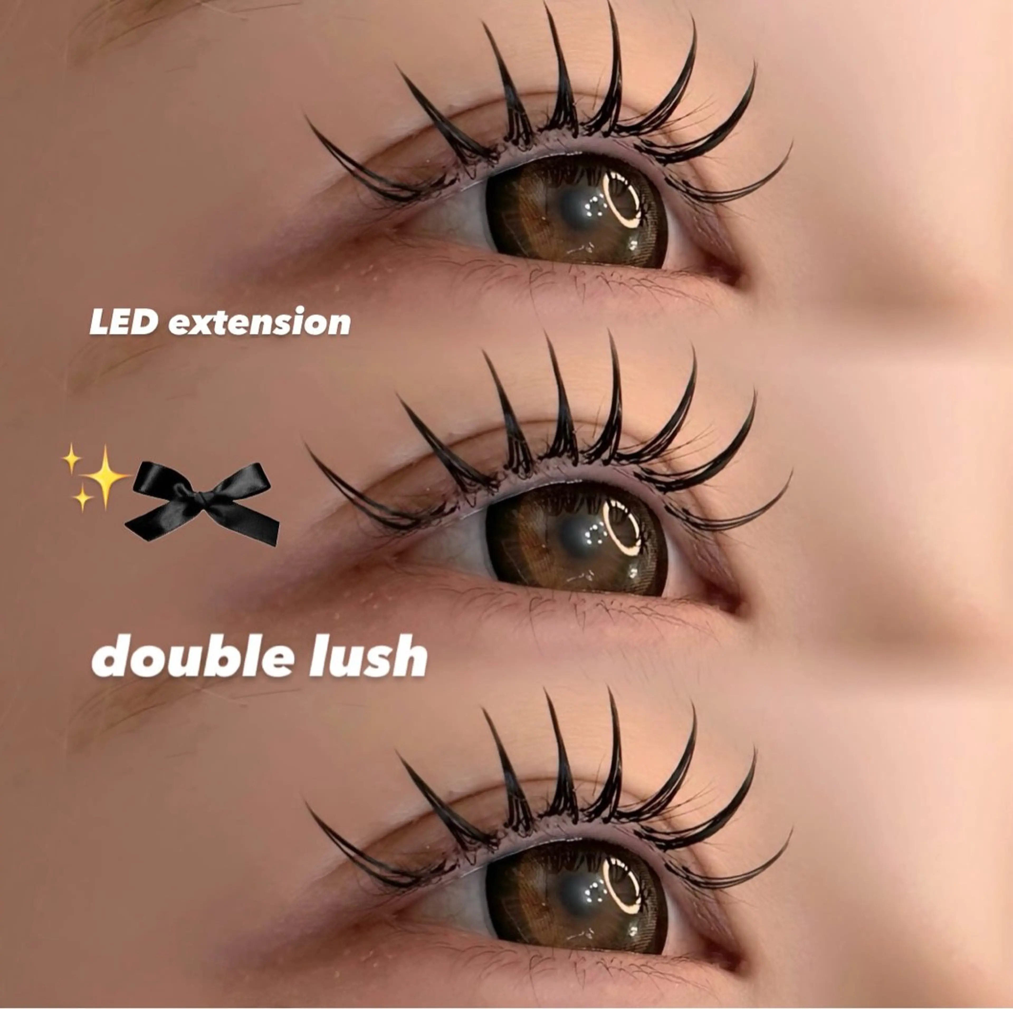 マツエク・マツパ マツエク 【那覇/束感まつ毛】 ｷｬﾒﾙのマツエク・マツパデザイン