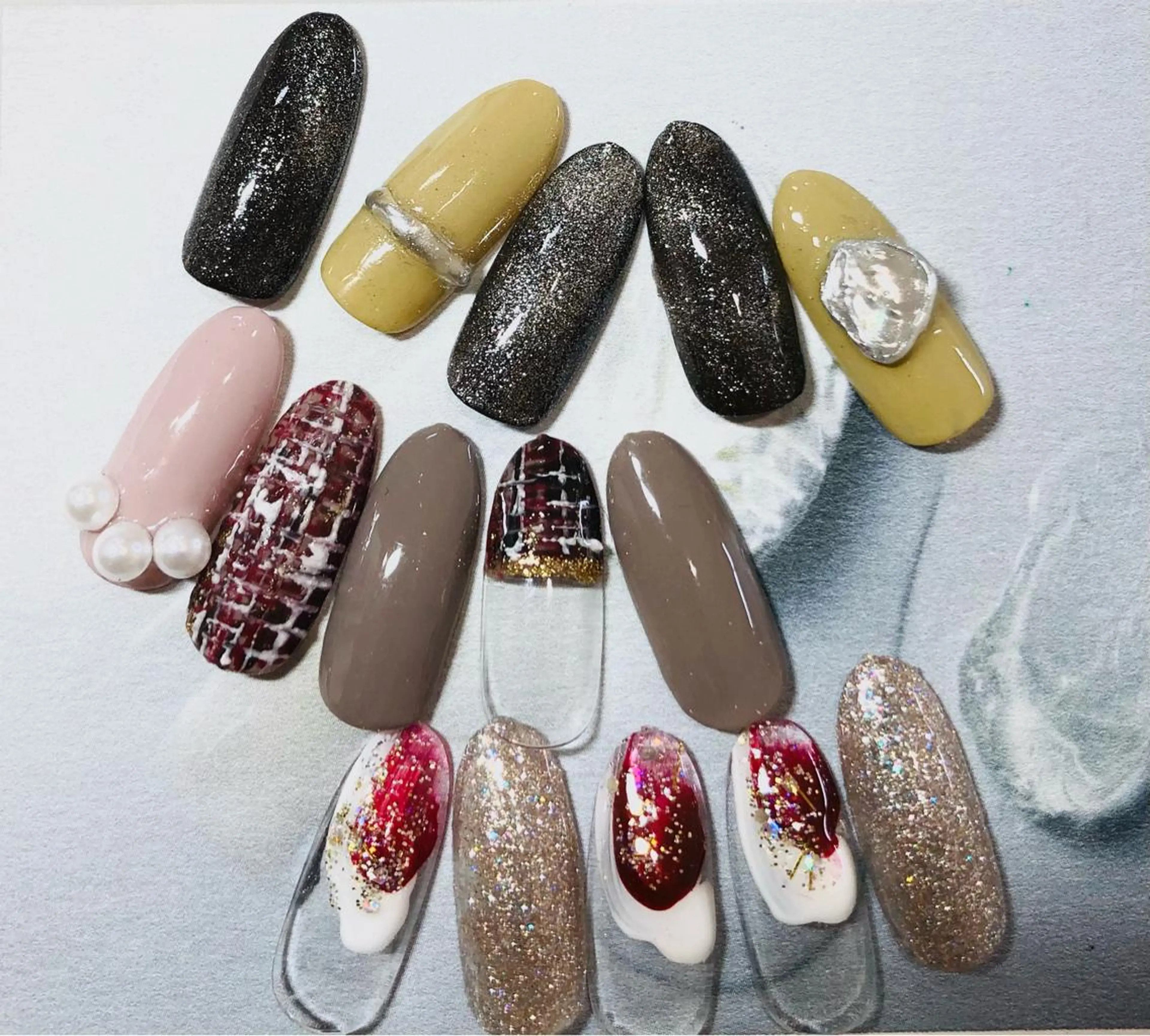 ネイル H3(エイチスリー)所属・H3 hitoのネイルデザイン