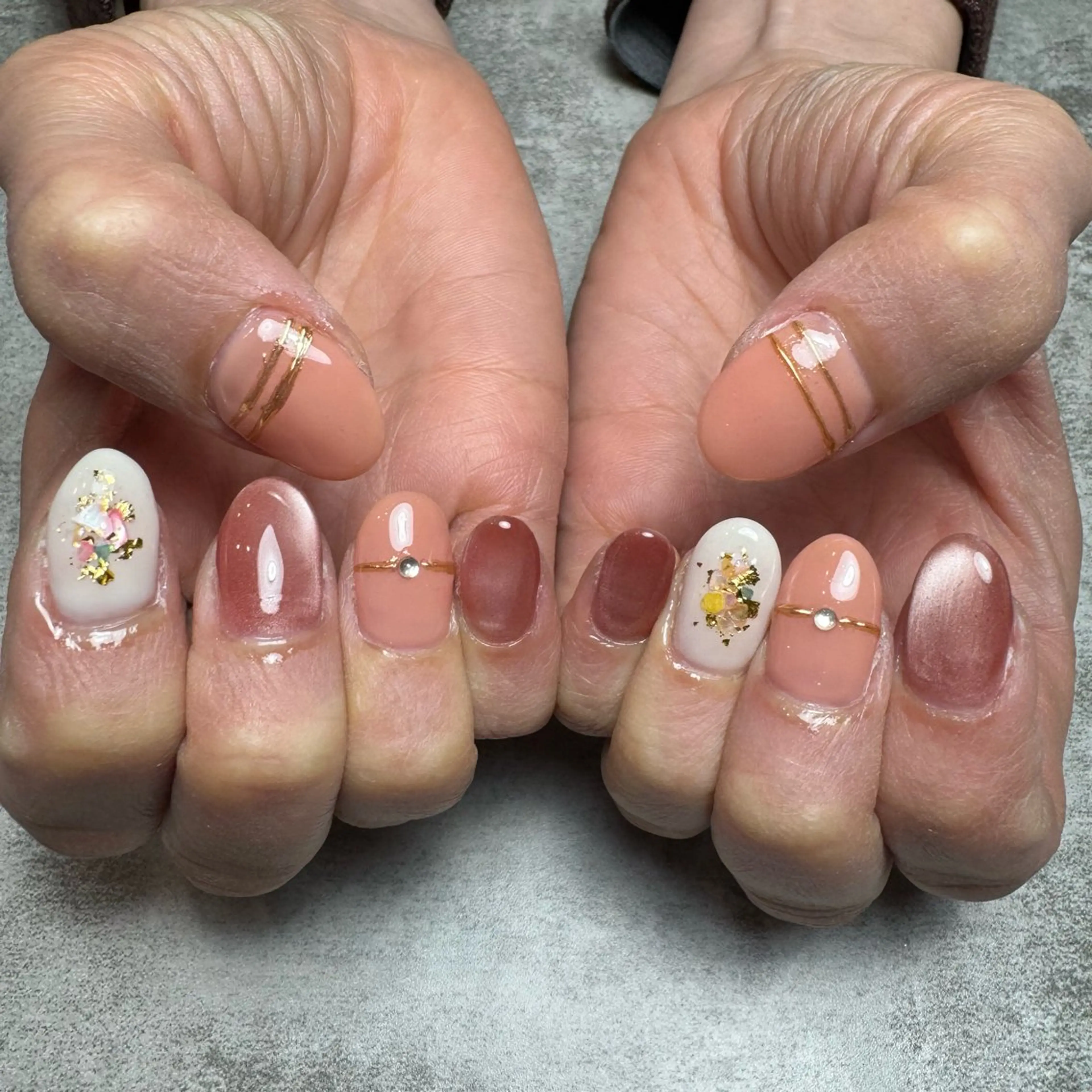 ネイル 春ネイル MATATABI. kumiのネイルデザイン