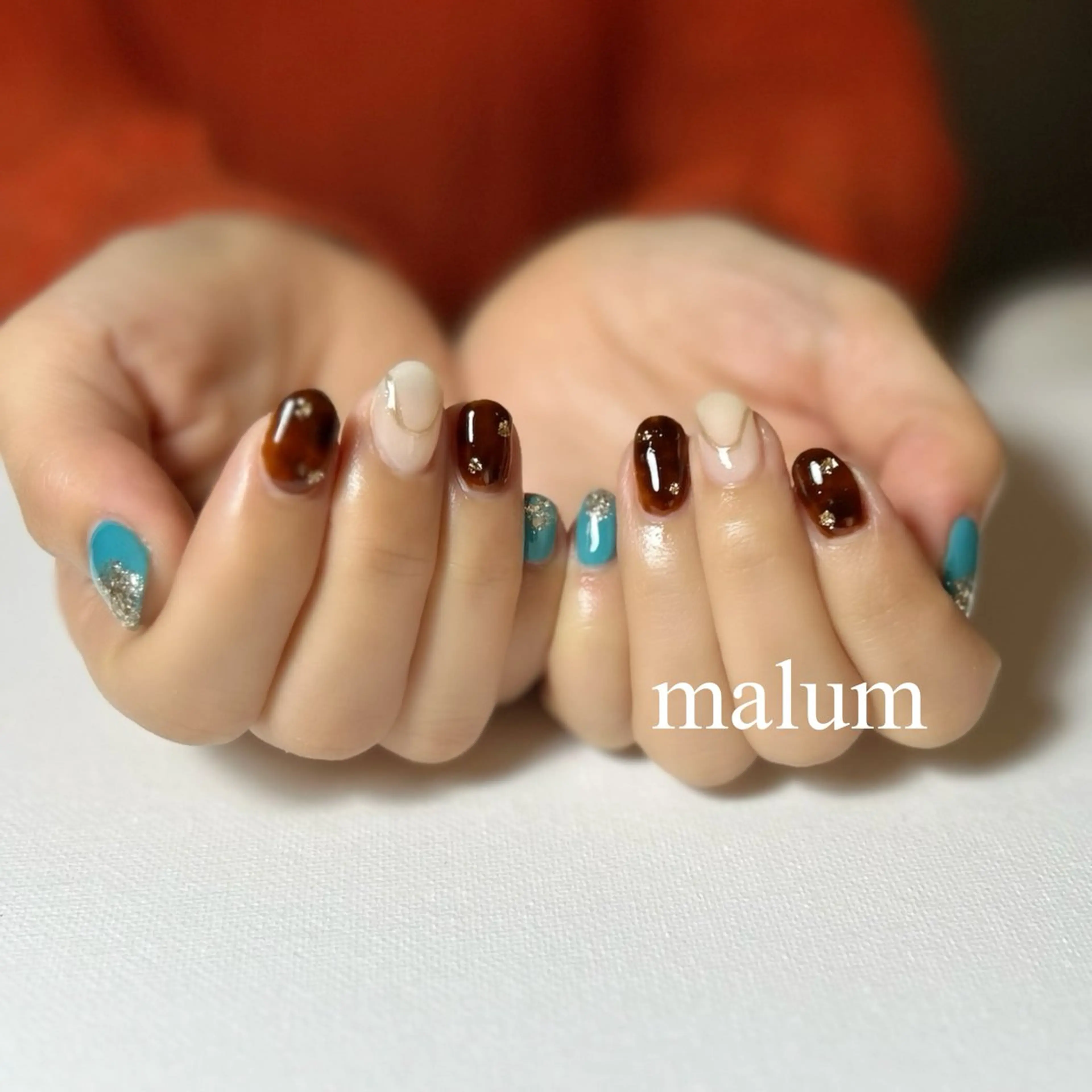 ネイル ハンドネイル malum nailのネイルデザイン
