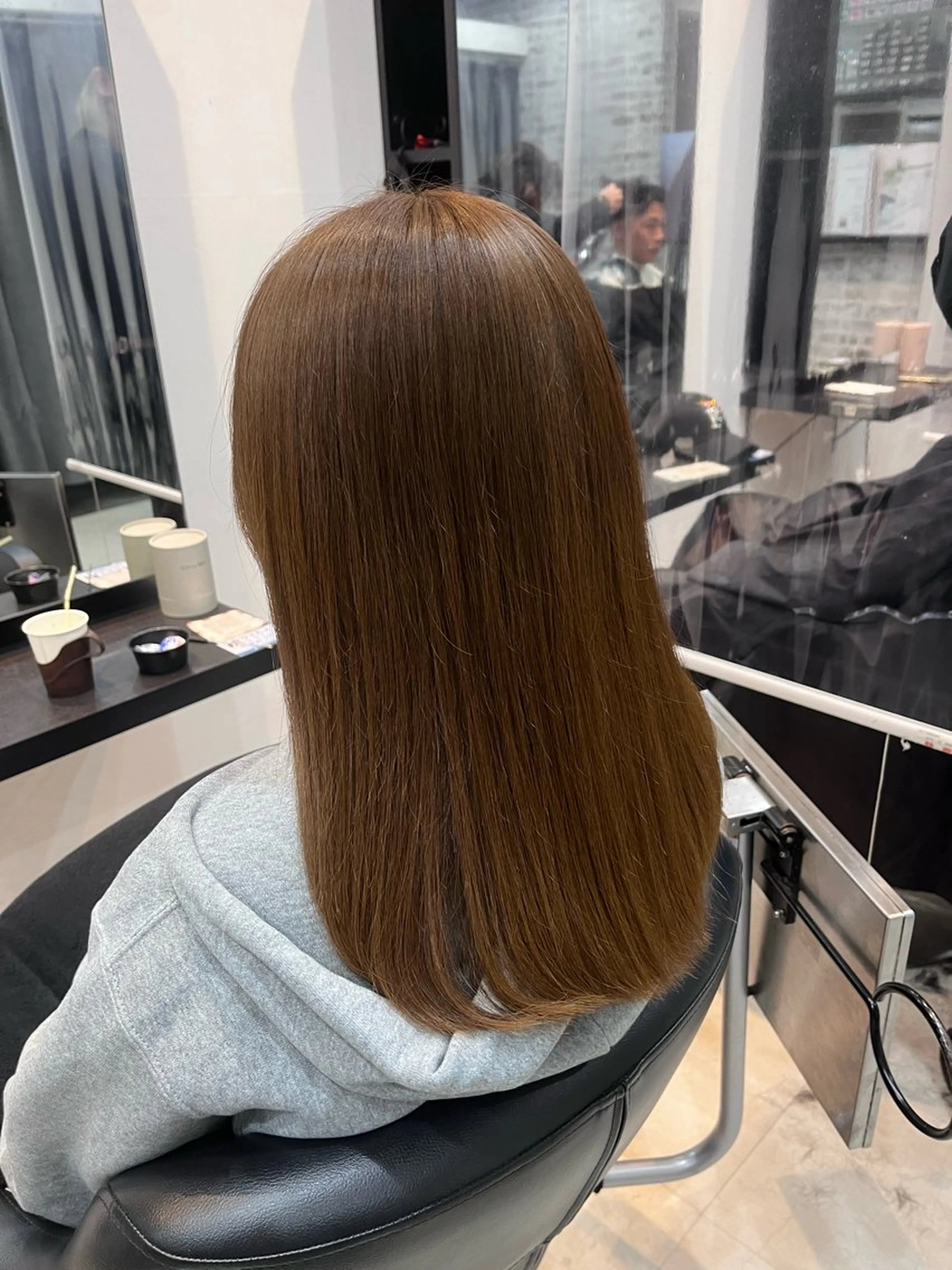 セミロング yuuka charmのヘアスタイル