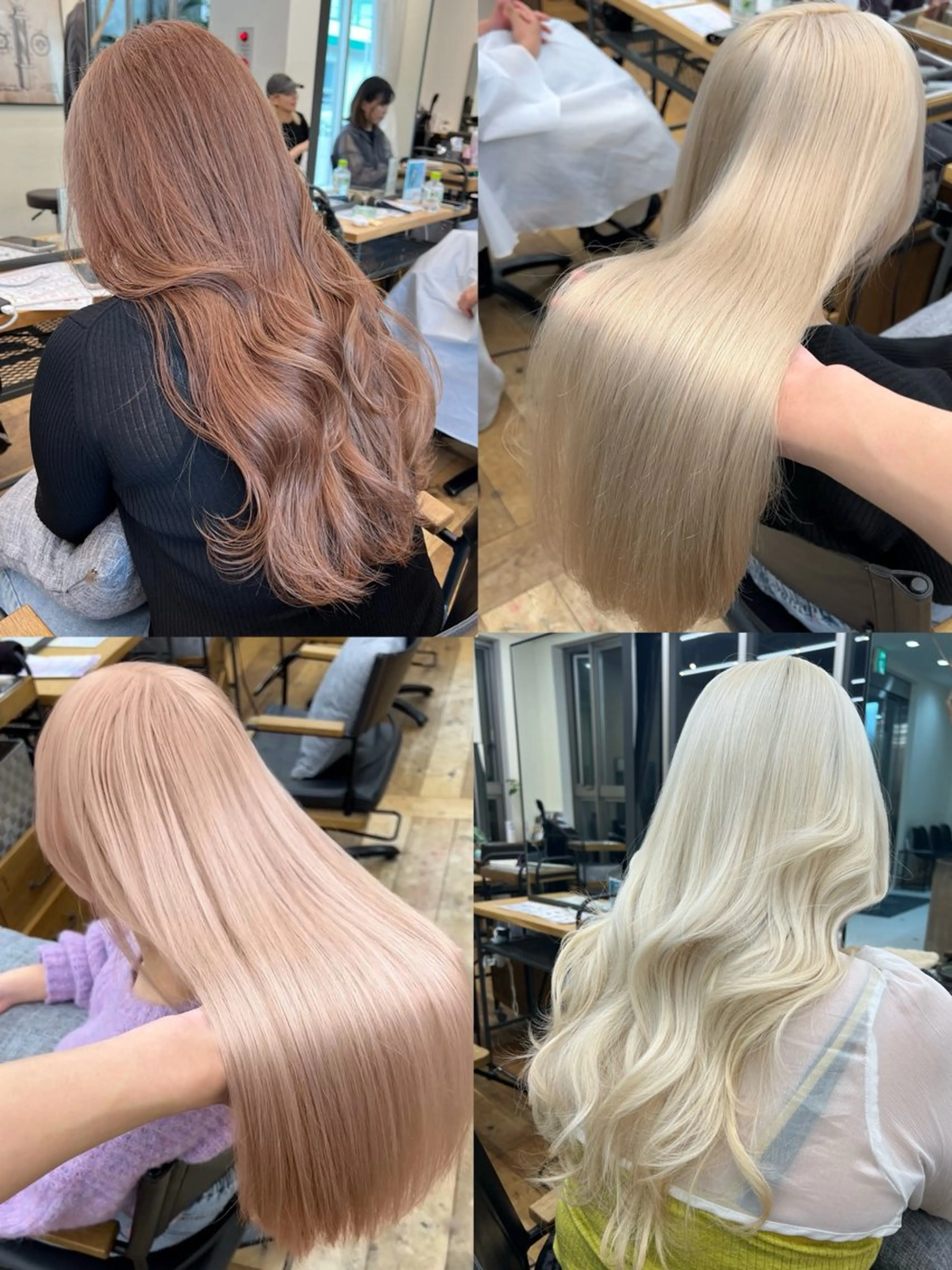 ロング カラー カット ヘアカラー トリートメント belle 表参道 terrace所属・抜きっぱなしブロンド /ハイトーン/カナタのヘアスタイル