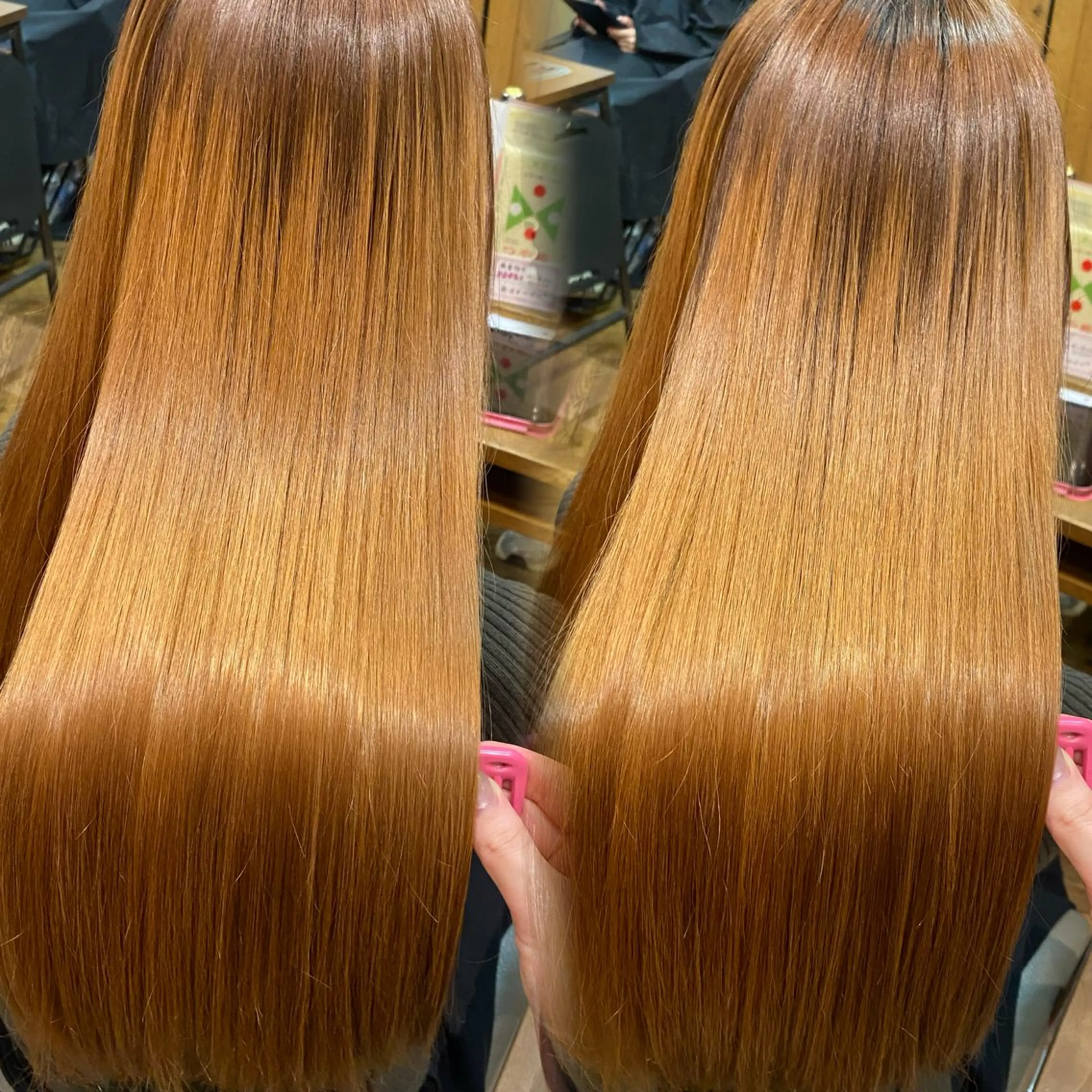 ロング カラー カット ヘアカラー トリートメント 透明感カラー/ 小顔カット/ミヅキのヘアスタイル