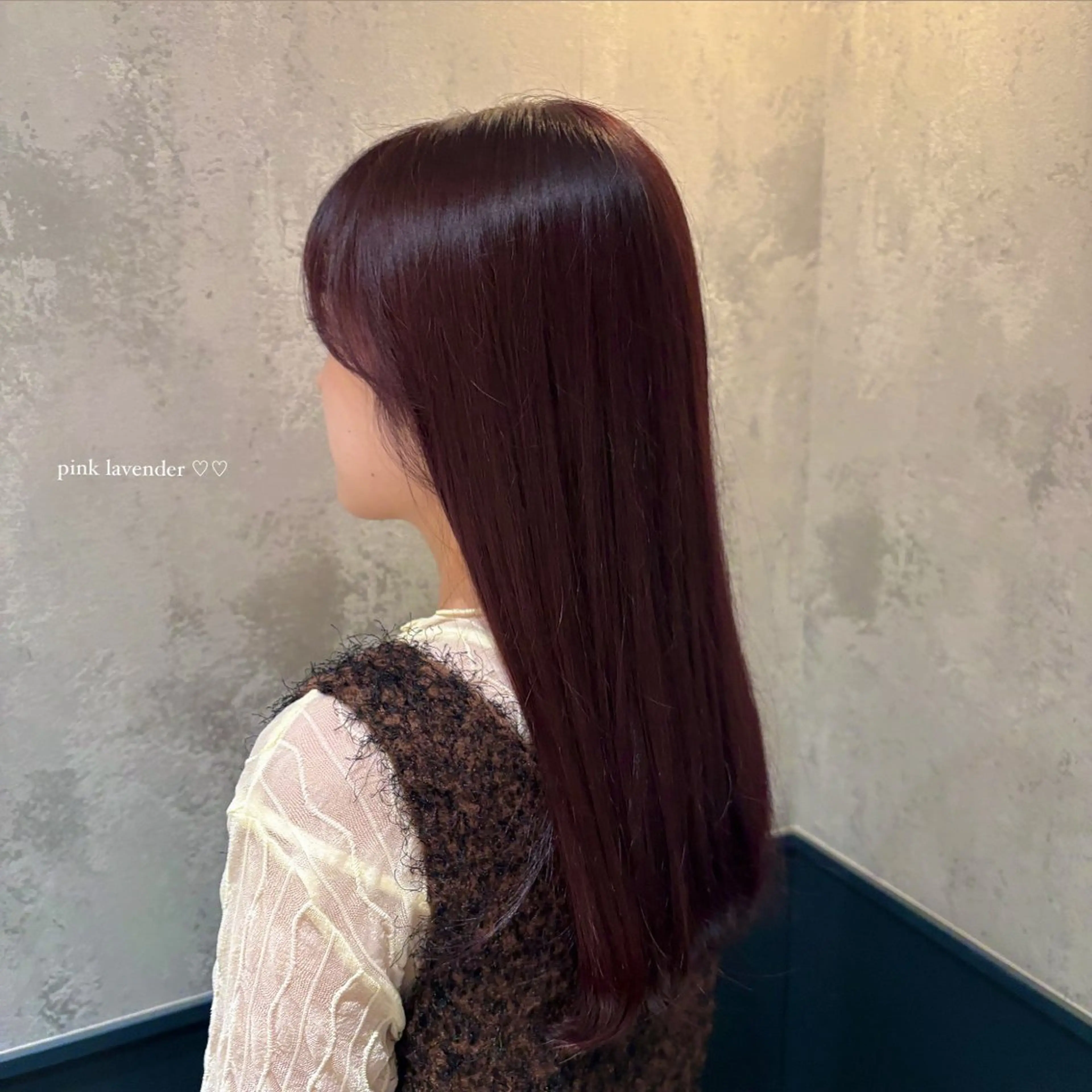 【おすすめ🌟】ブリーチ無しワンカラー ⸜❤️⸝#韓国 #艶髪の写真