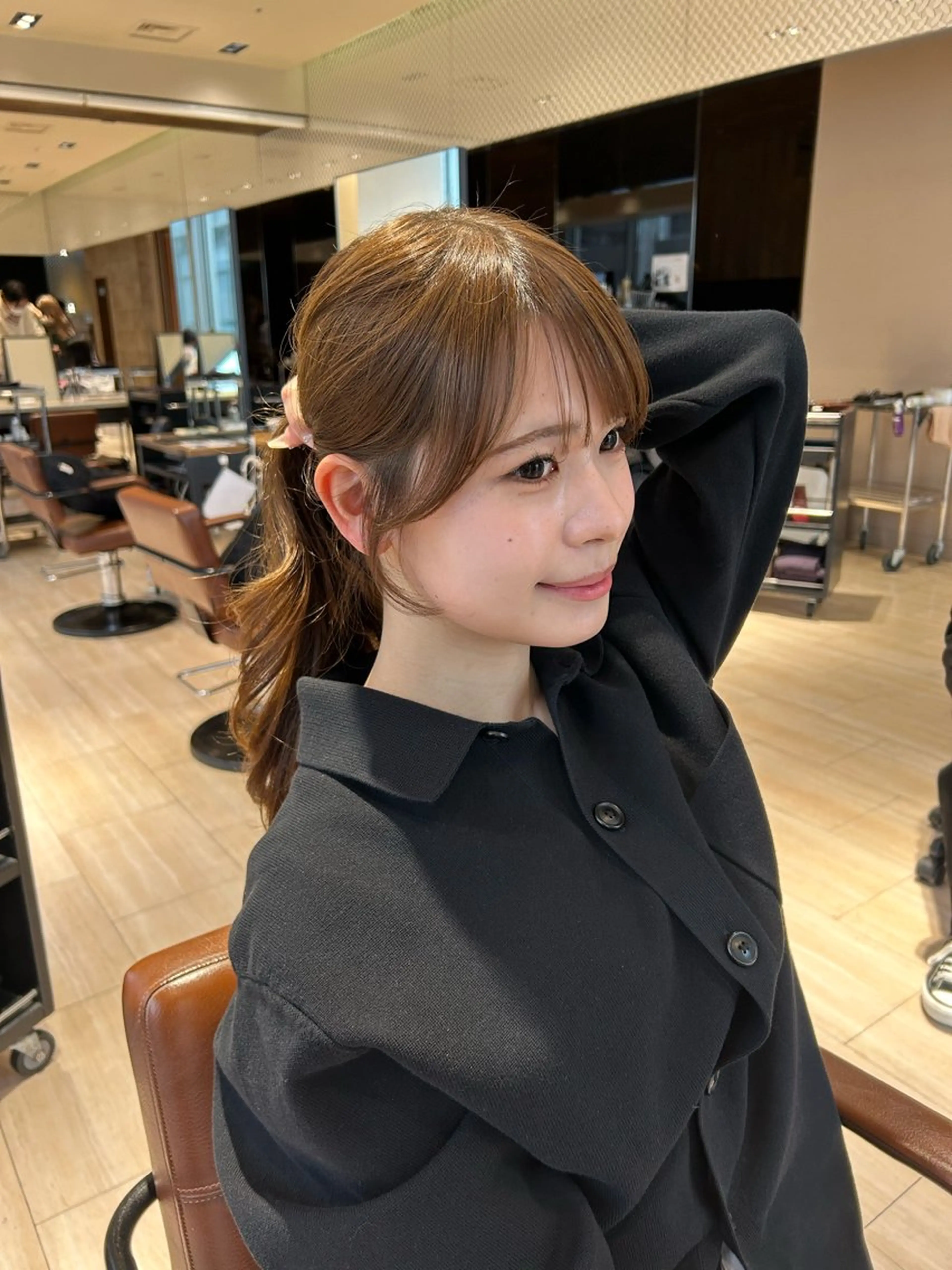 カット ヘアセット 🎀大竹美侑／顔まわ りカット／レイヤーのヘアスタイル