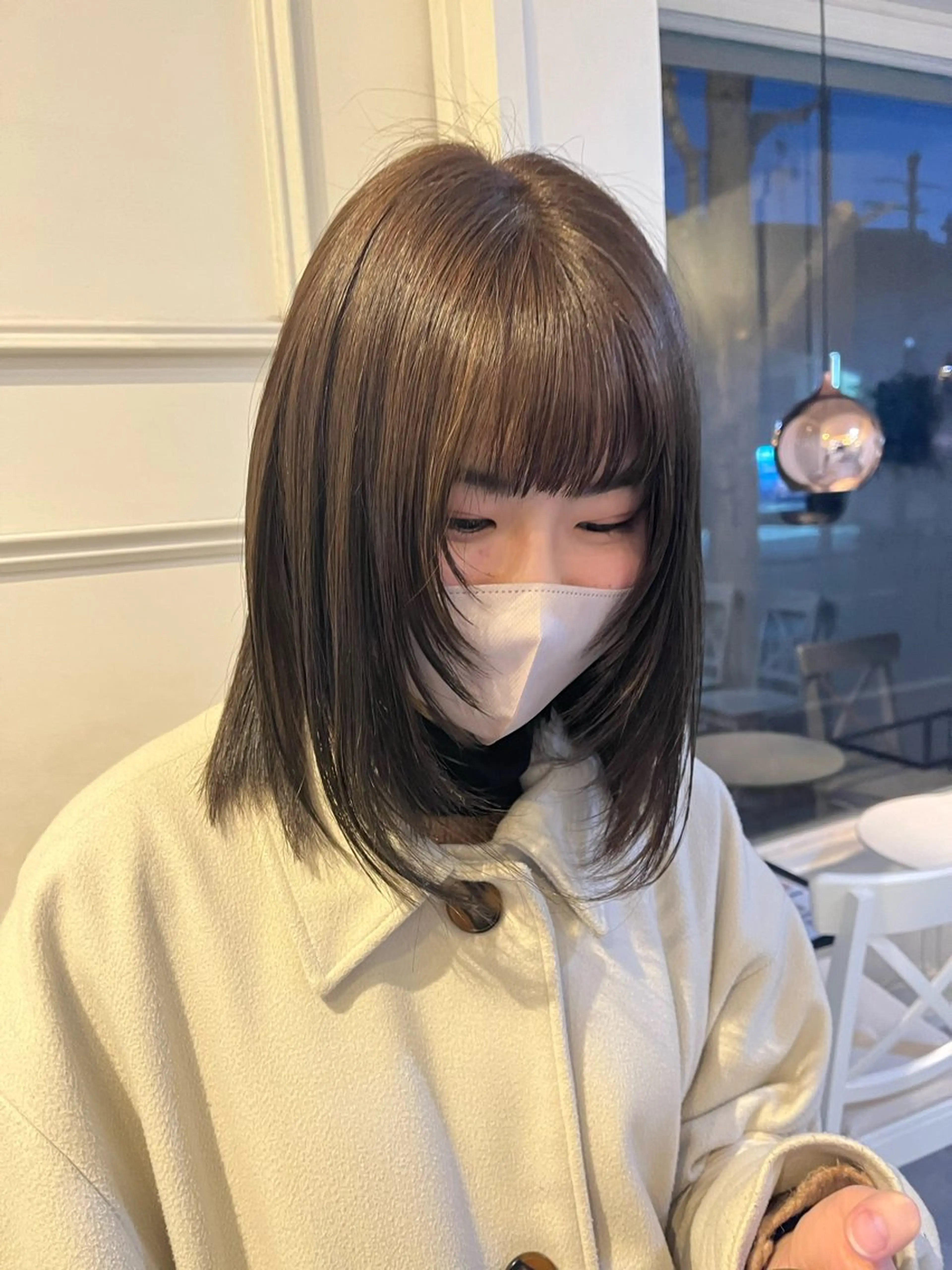 ミディアム カラー yuki／ Cielのヘアスタイル