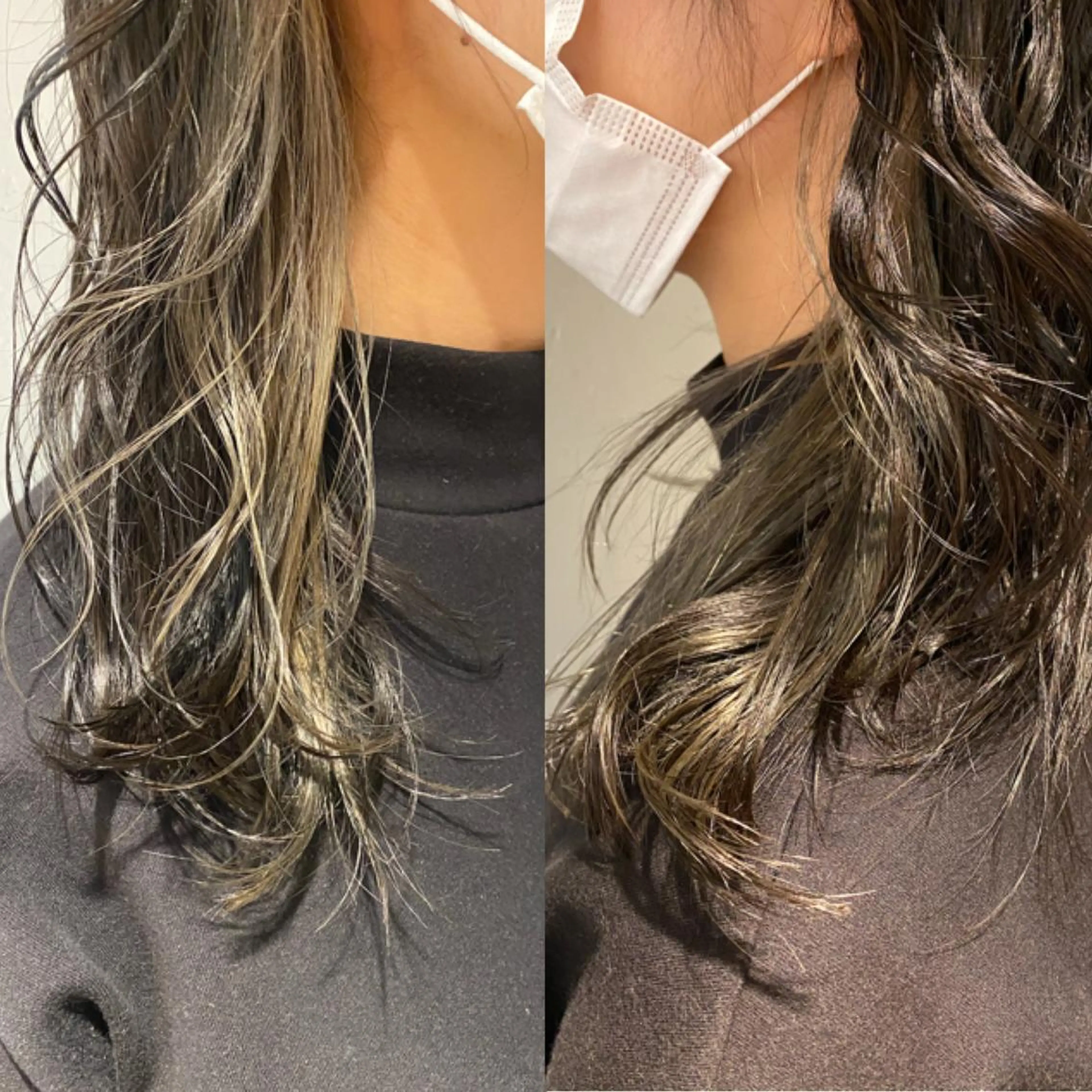 セミロング 色素薄めカラー❤︎ chihiroのヘアスタイル