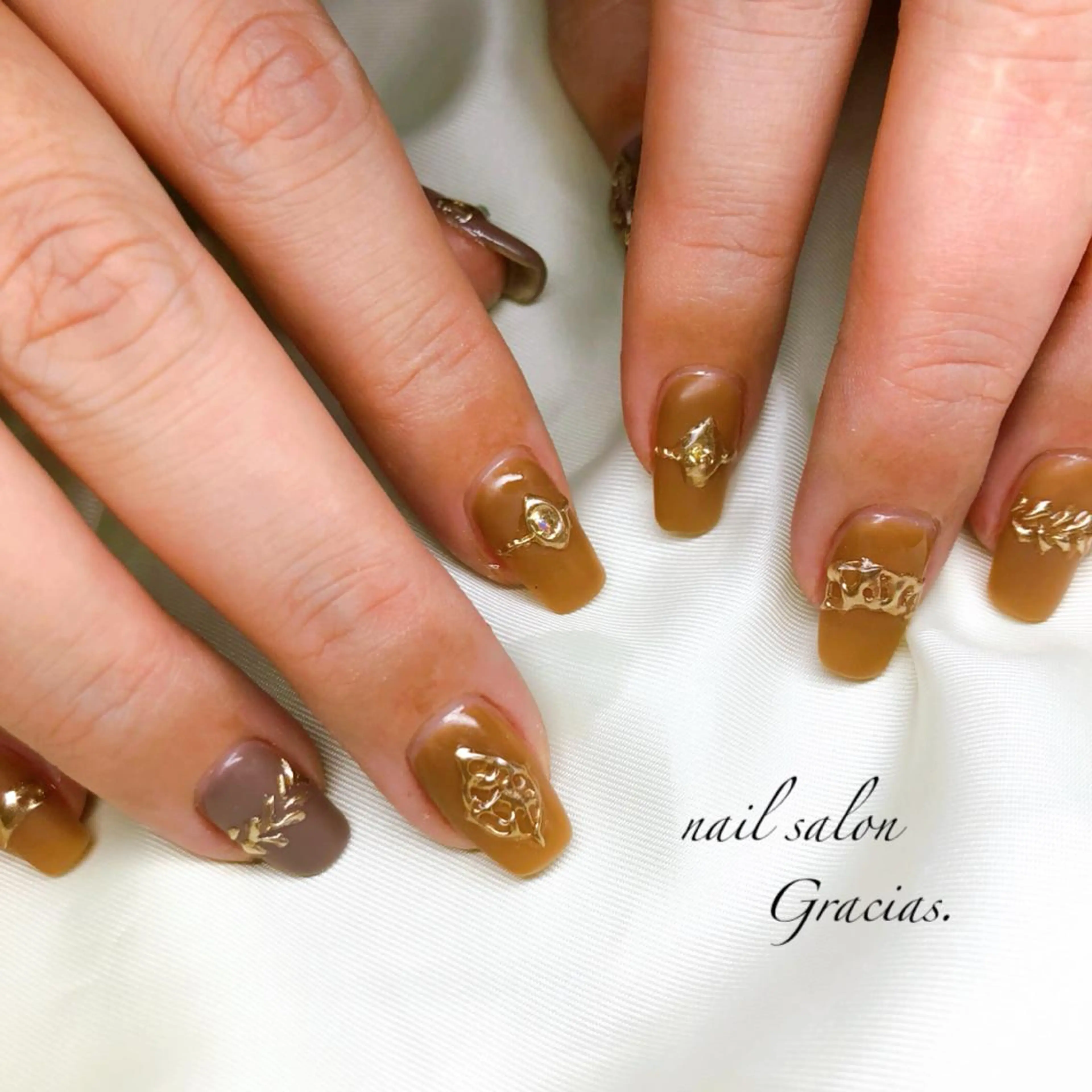 ネイル ハンドネイル Gracias. rieのネイルデザイン