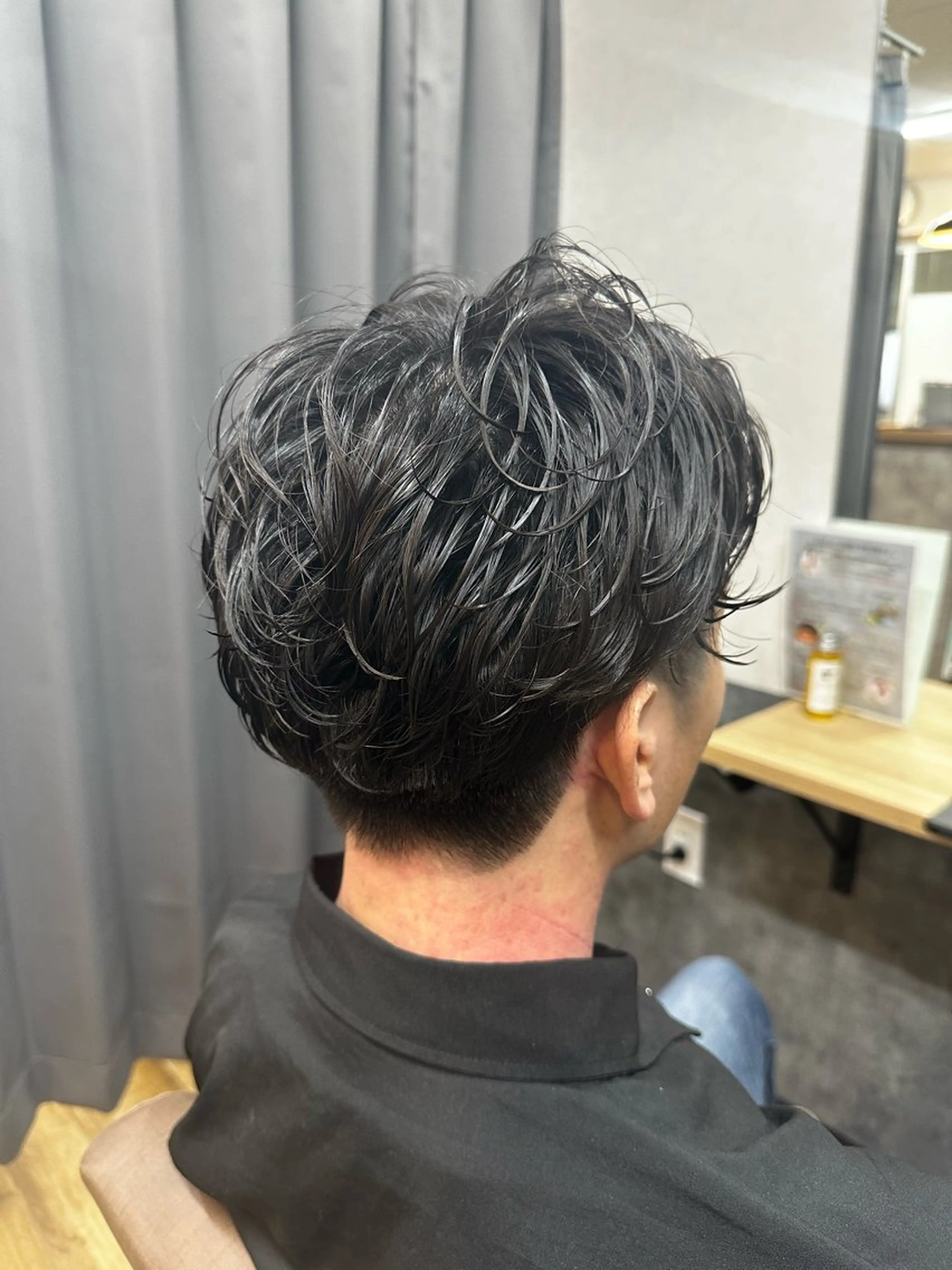 パーマ メンズ メンズパーマ 波巻きパーマ カット パーマ TELA HAIR南流山店所属・TELA HAIR Annaのヘアスタイル