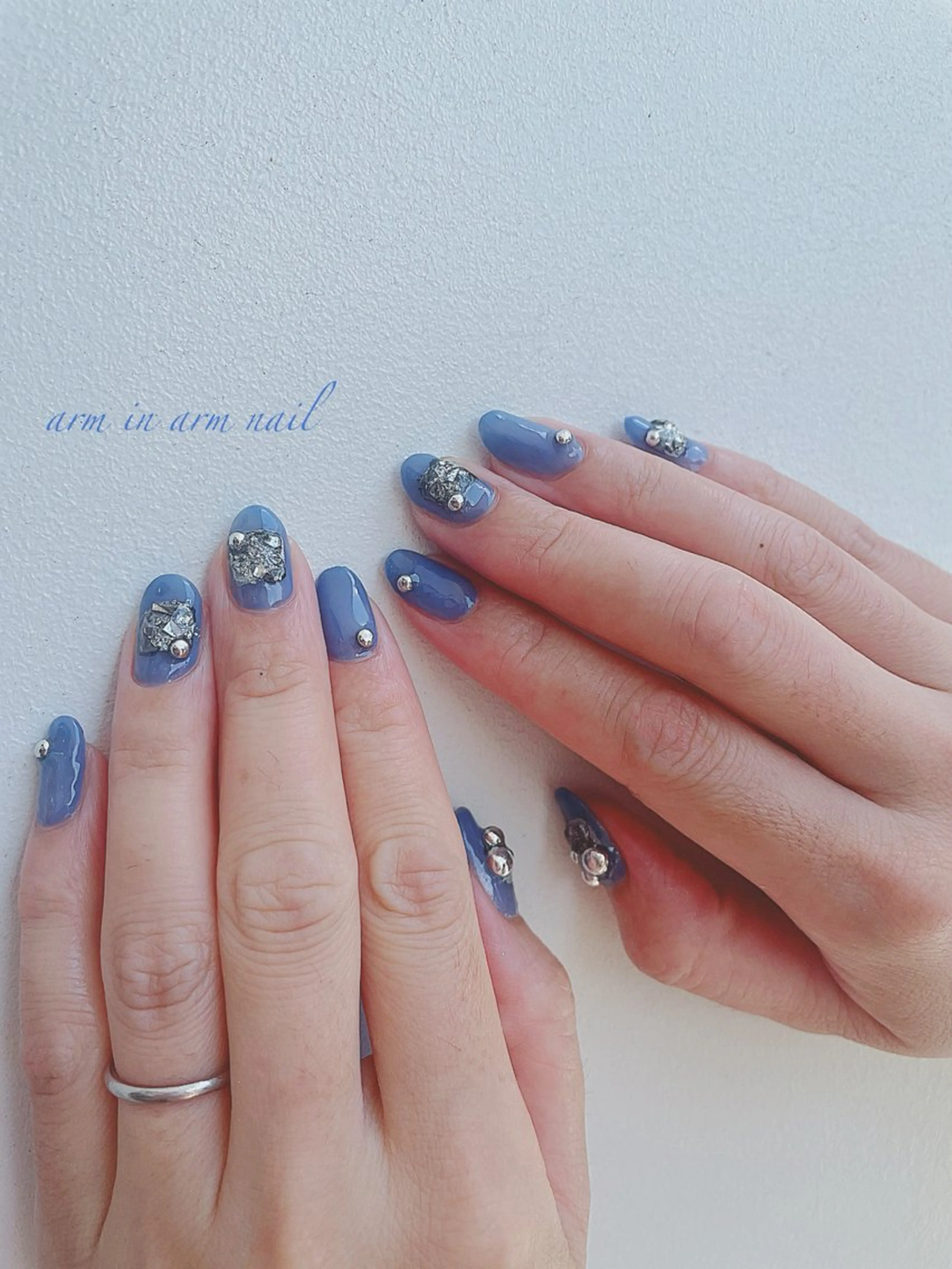 ネイル arm in arm ︎✿Yamamotoのマツエク・マツパデザイン