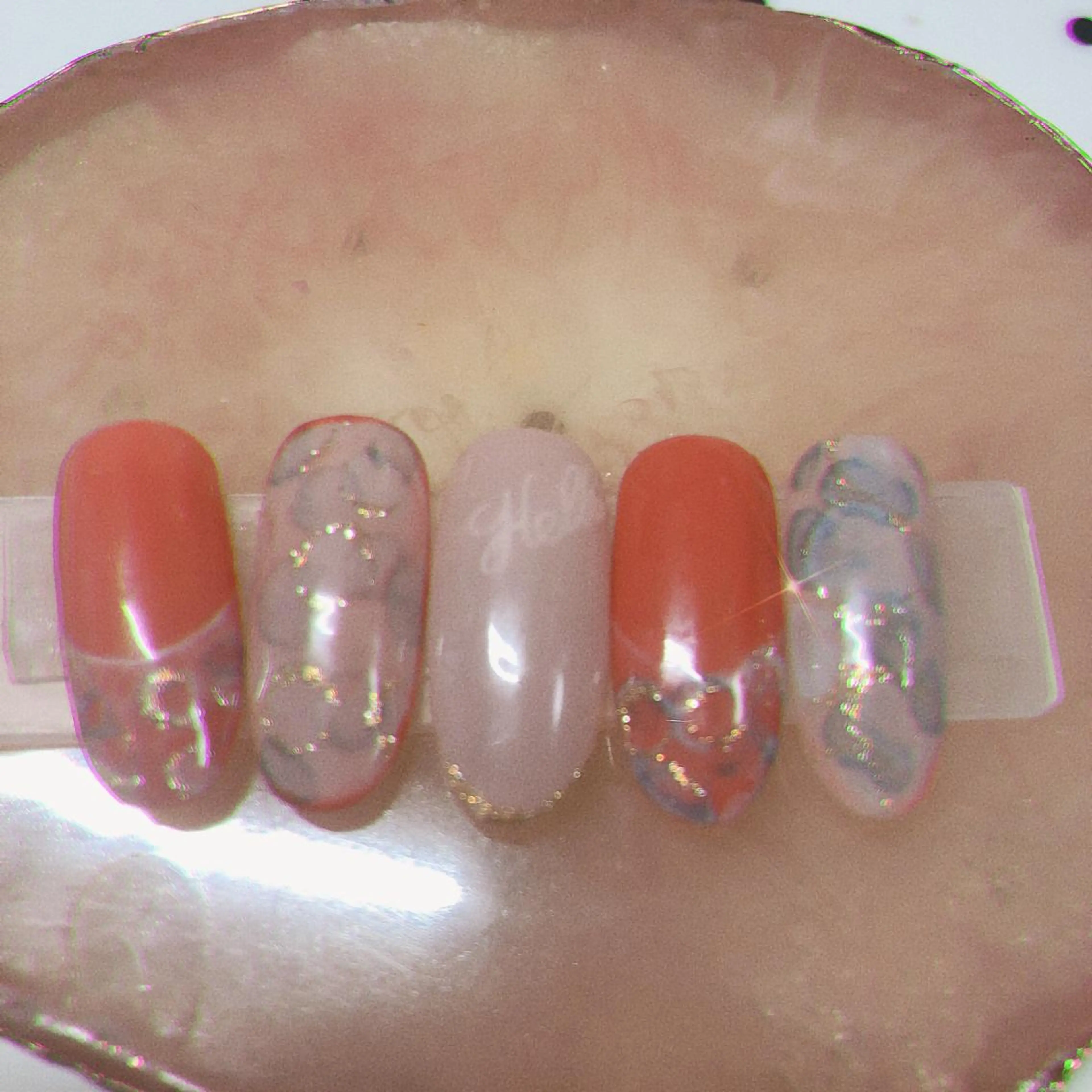 ネイル 奥園 良恵のネイルデザイン