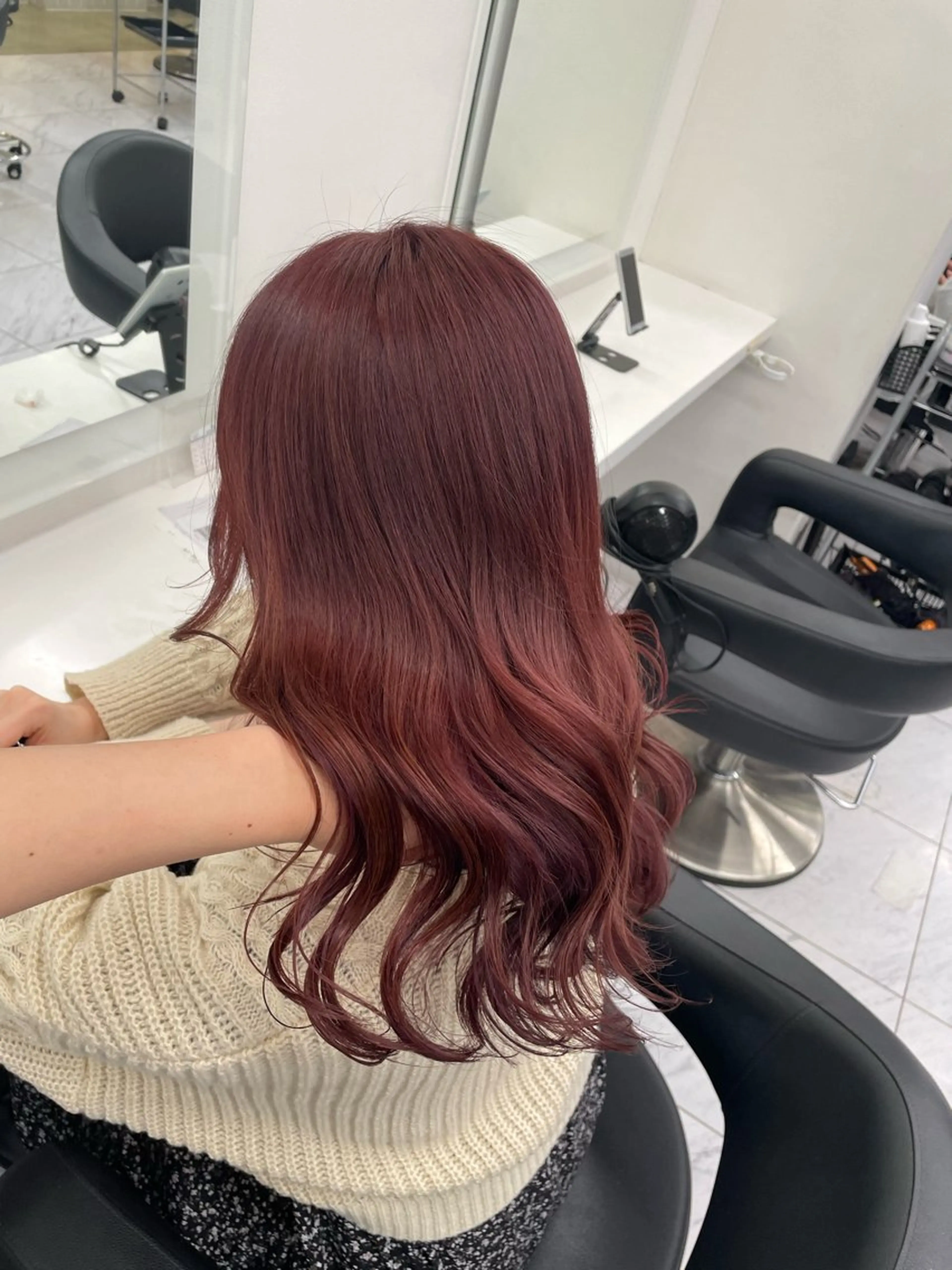 ロング カラー ヘアアレンジ ヘアカラー トリートメント ヘッドスパ 💗横浜美容室 💗HARUNAのヘアスタイル