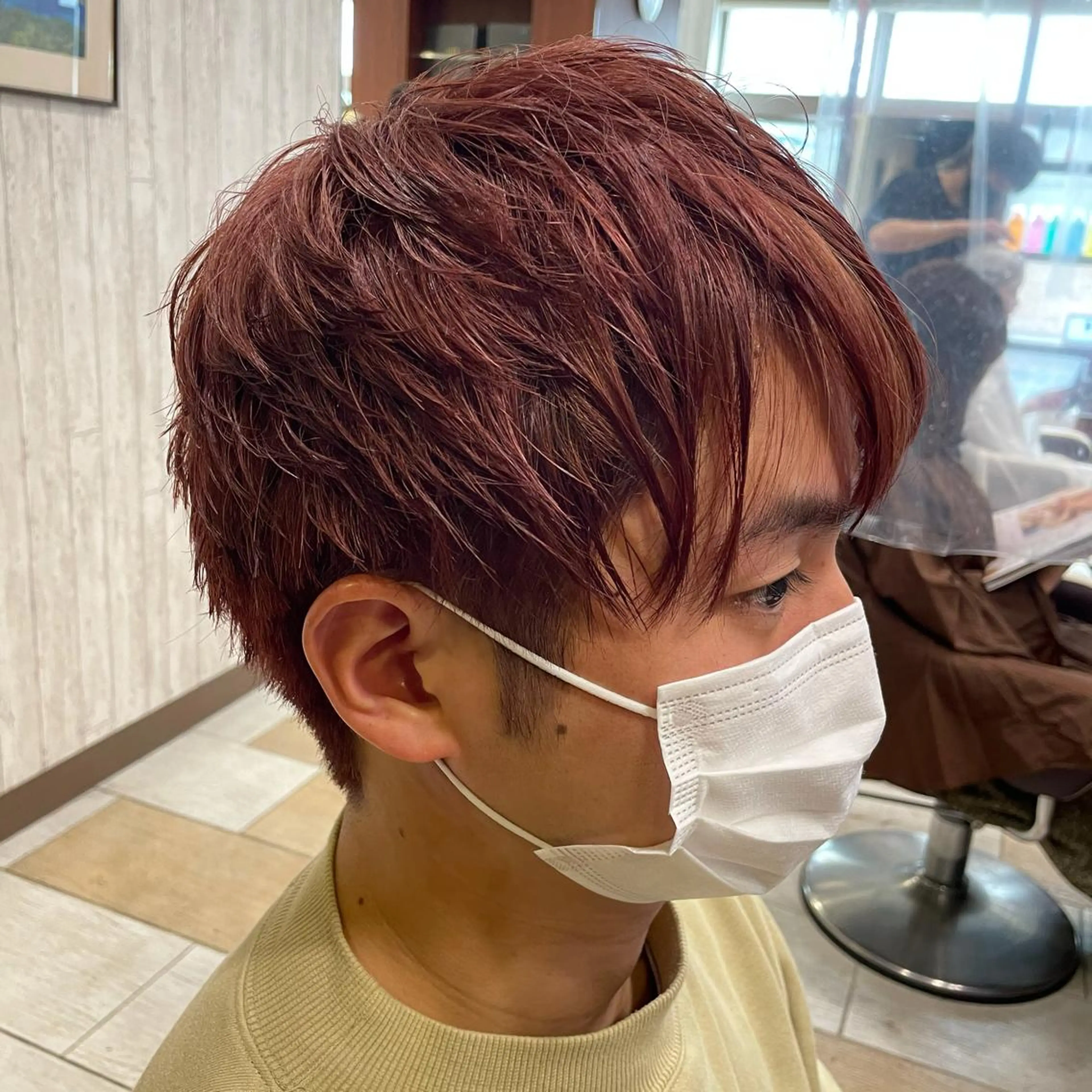 ショート カラー メンズ ヘアカラー トリートメント ツイスパ/メンズ特化 🦋𝑺𝑶𝑵𝑬の眉毛・アイブロウイメージ