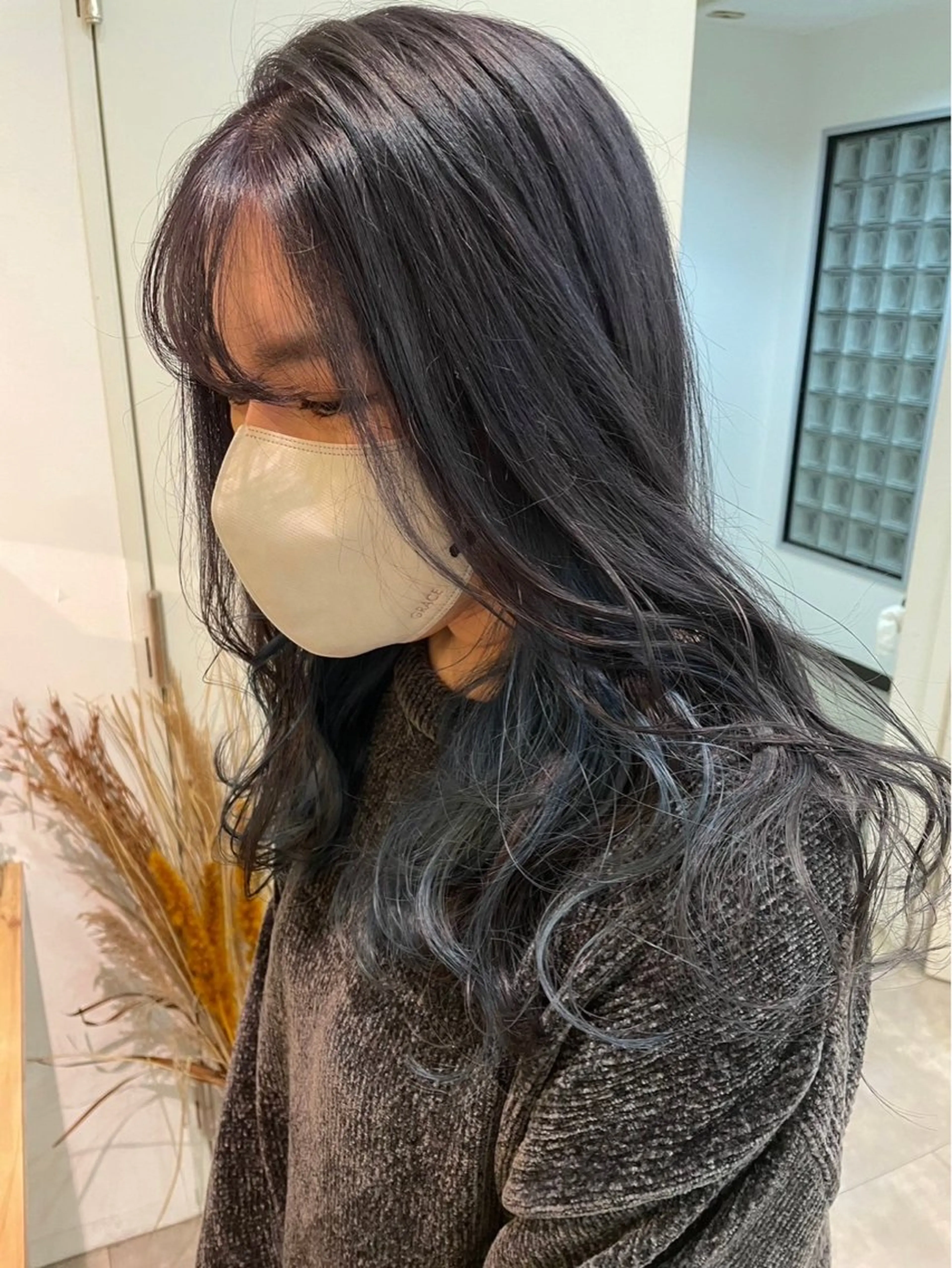 ロング 室谷 ゆりあのヘアスタイル