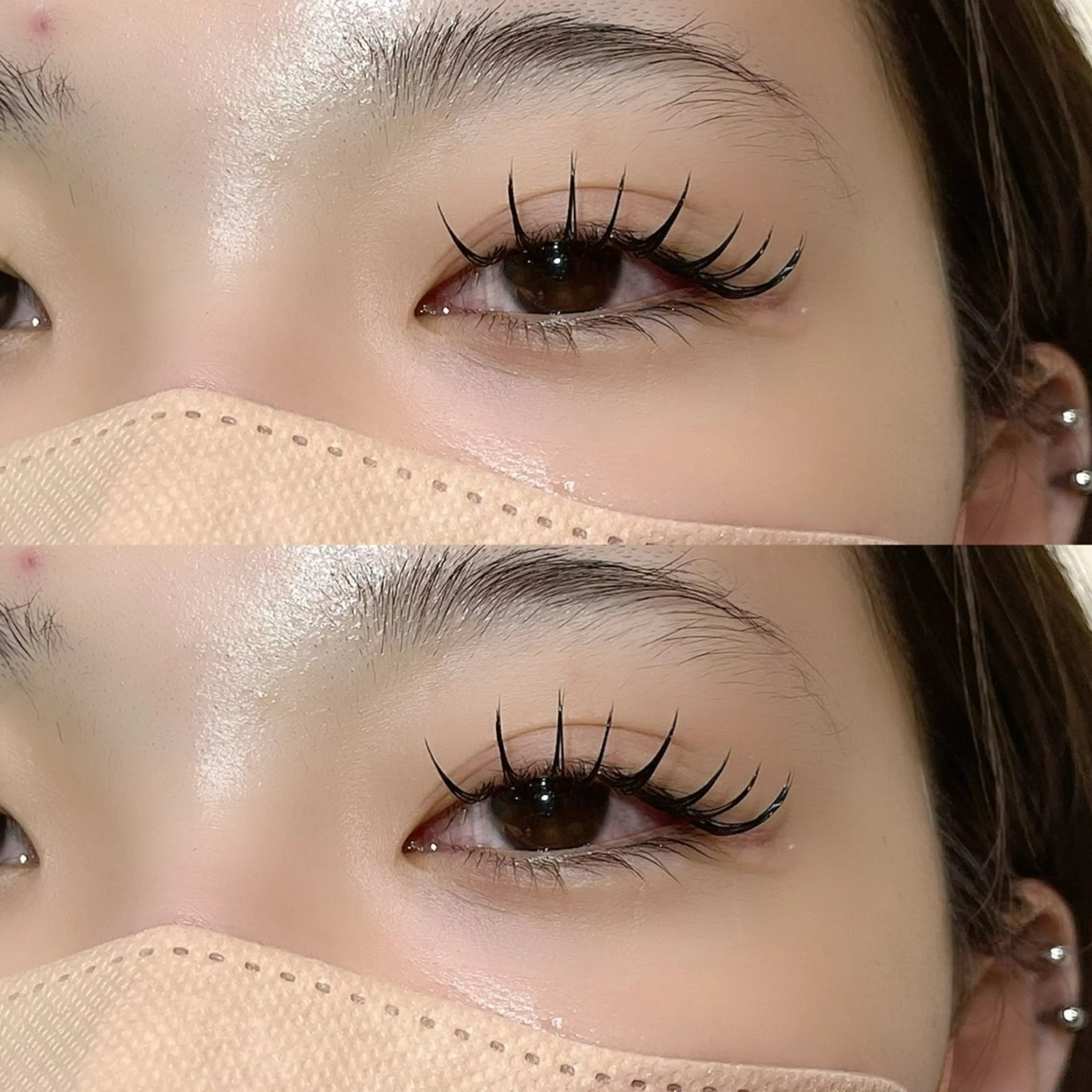 マツエク・マツパ 束感まつ毛 マツエク Lana by and life所属・mayu 🌷のマツエク・マツパデザイン