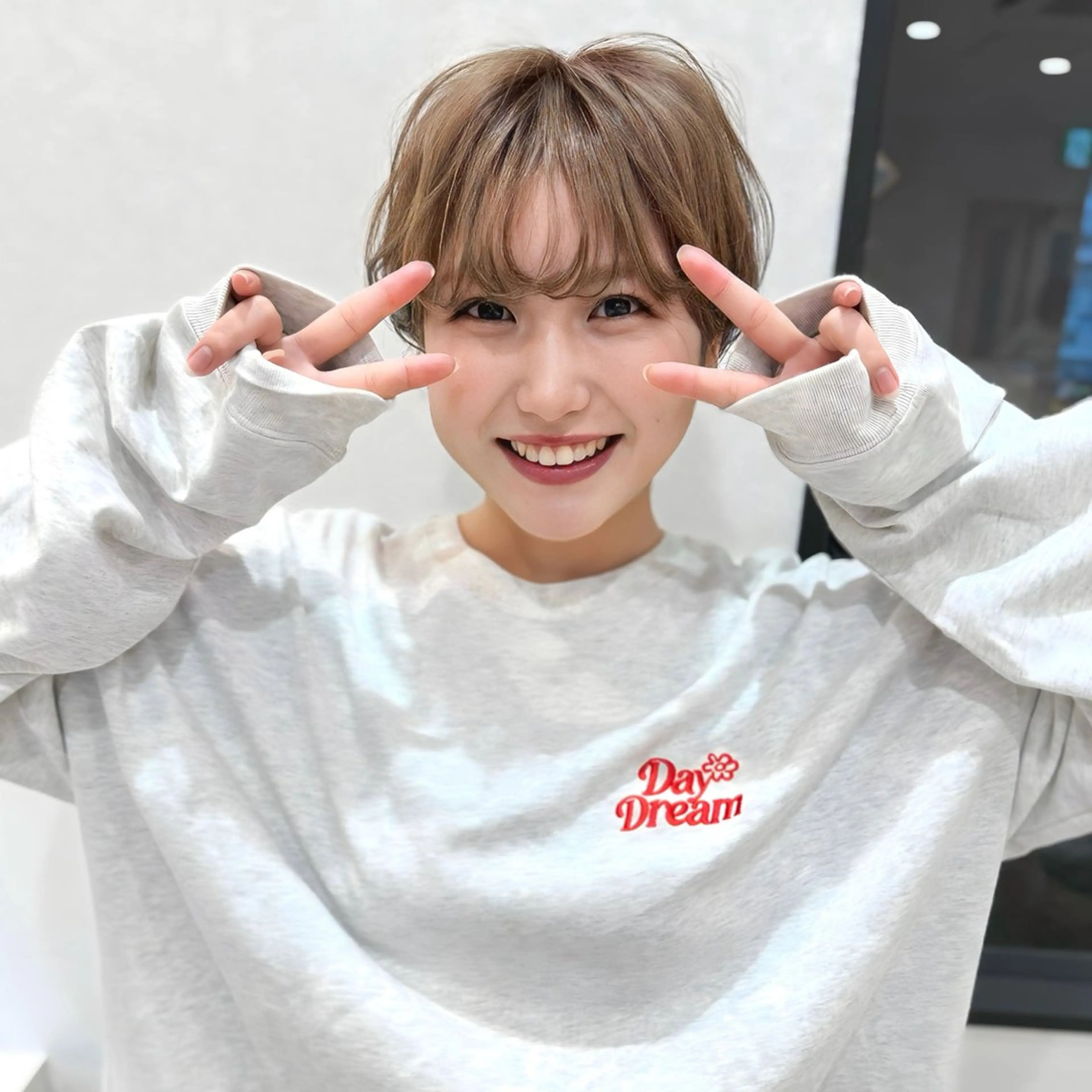 ショート カット ヘアカラー トリートメント 🎀大川 錬🎀 ブリーチなしWカラーのヘアスタイル