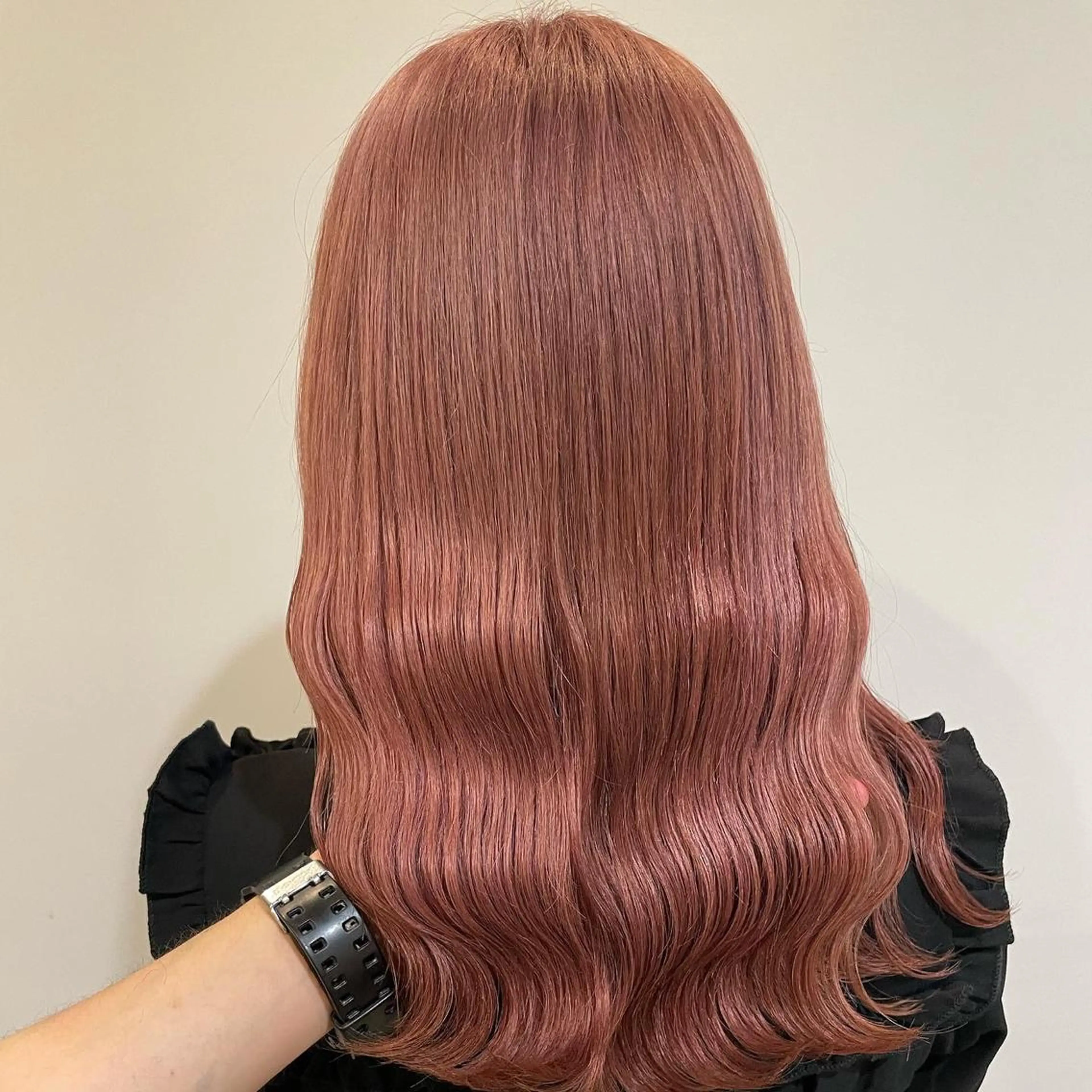 セミロング バレイヤージュモデル 小林匠❤️‍🔥のヘアスタイル