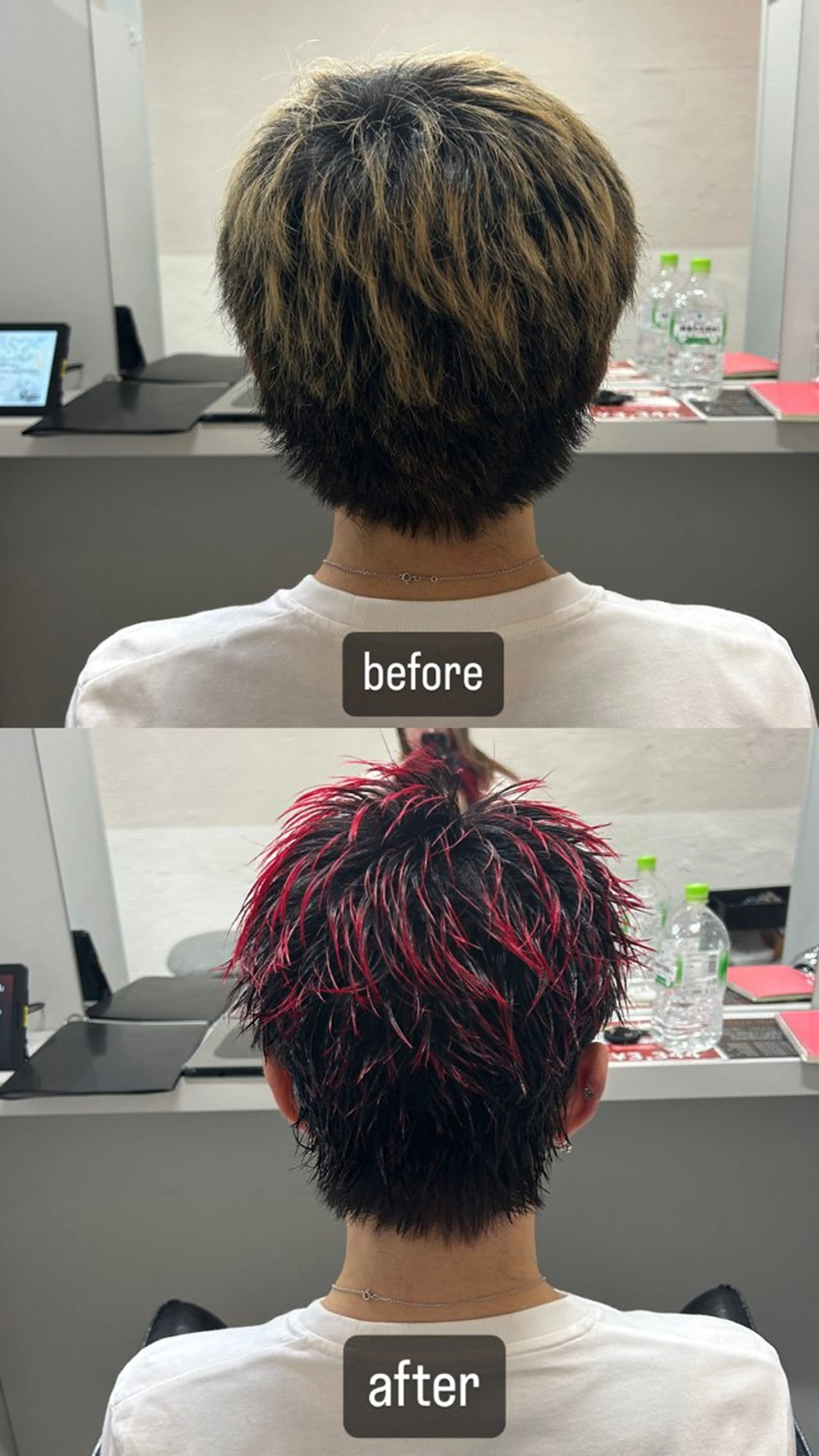 カラー tokute 片岡心🐥のヘアスタイル
