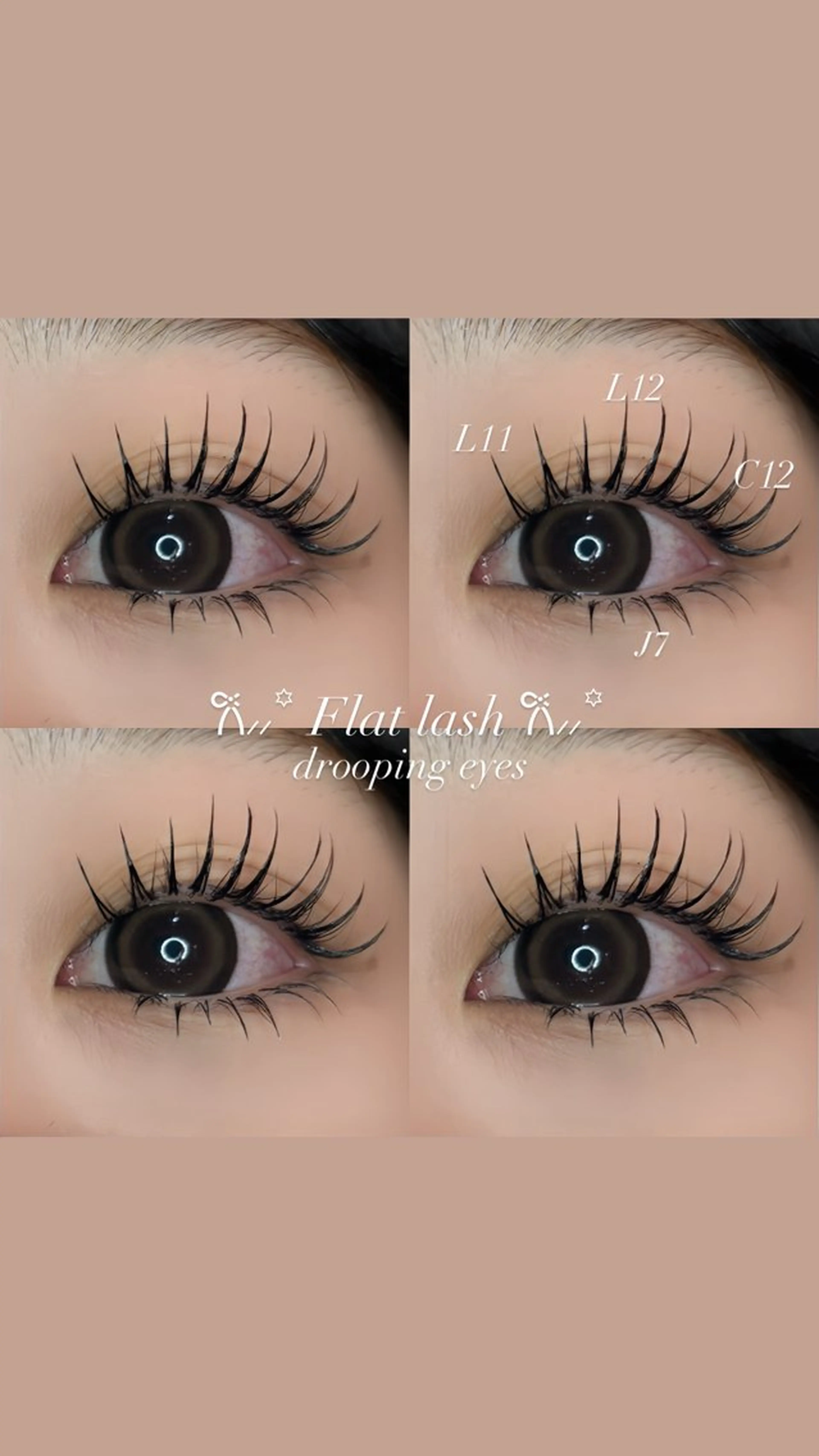 フラットラッシュ140本🎀🤍の写真