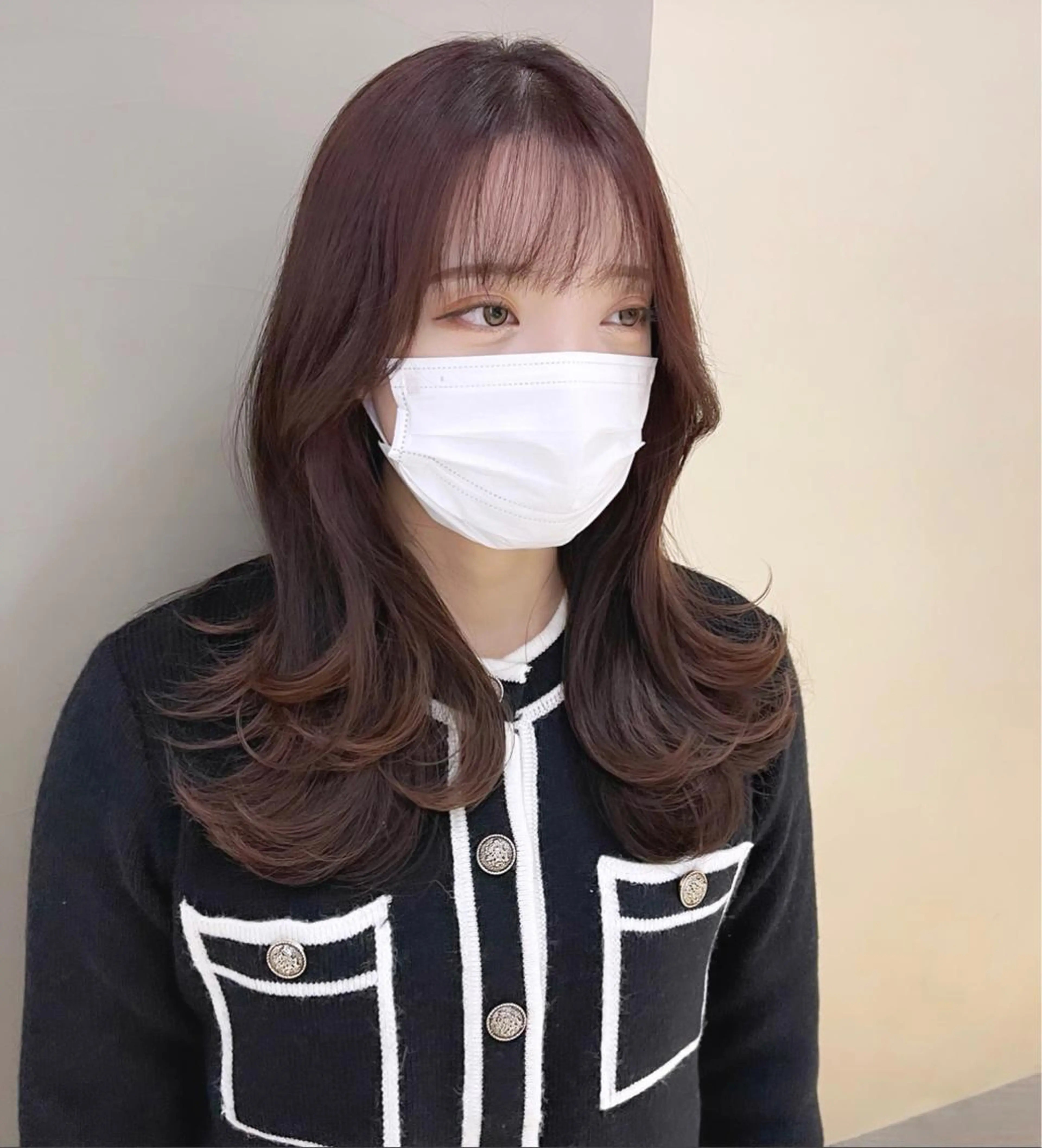 セミロング カラー corso by K-two所属・k-two top stylist 林原のヘアスタイル