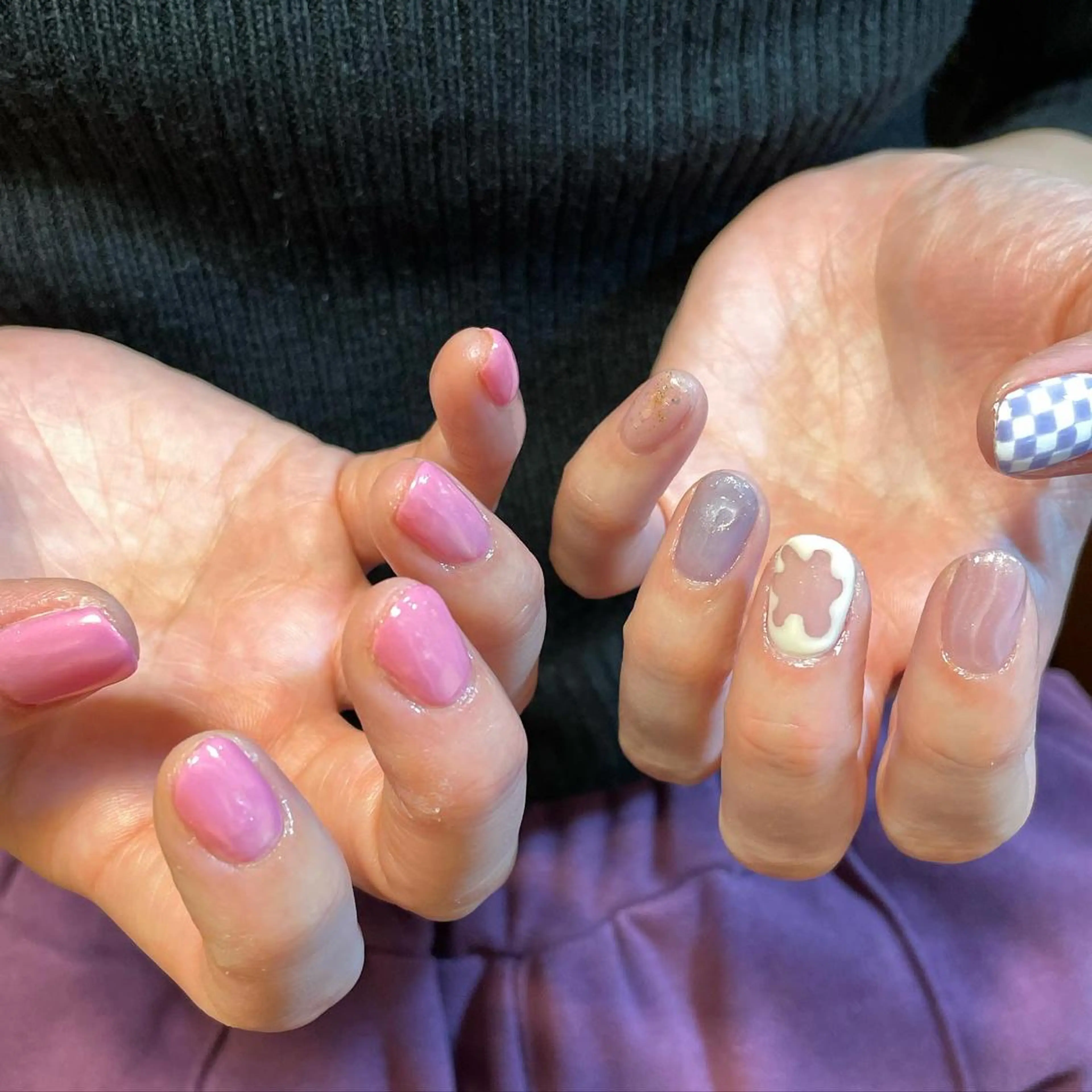 ネイル ハンドネイル 大家 小百合のネイルデザイン