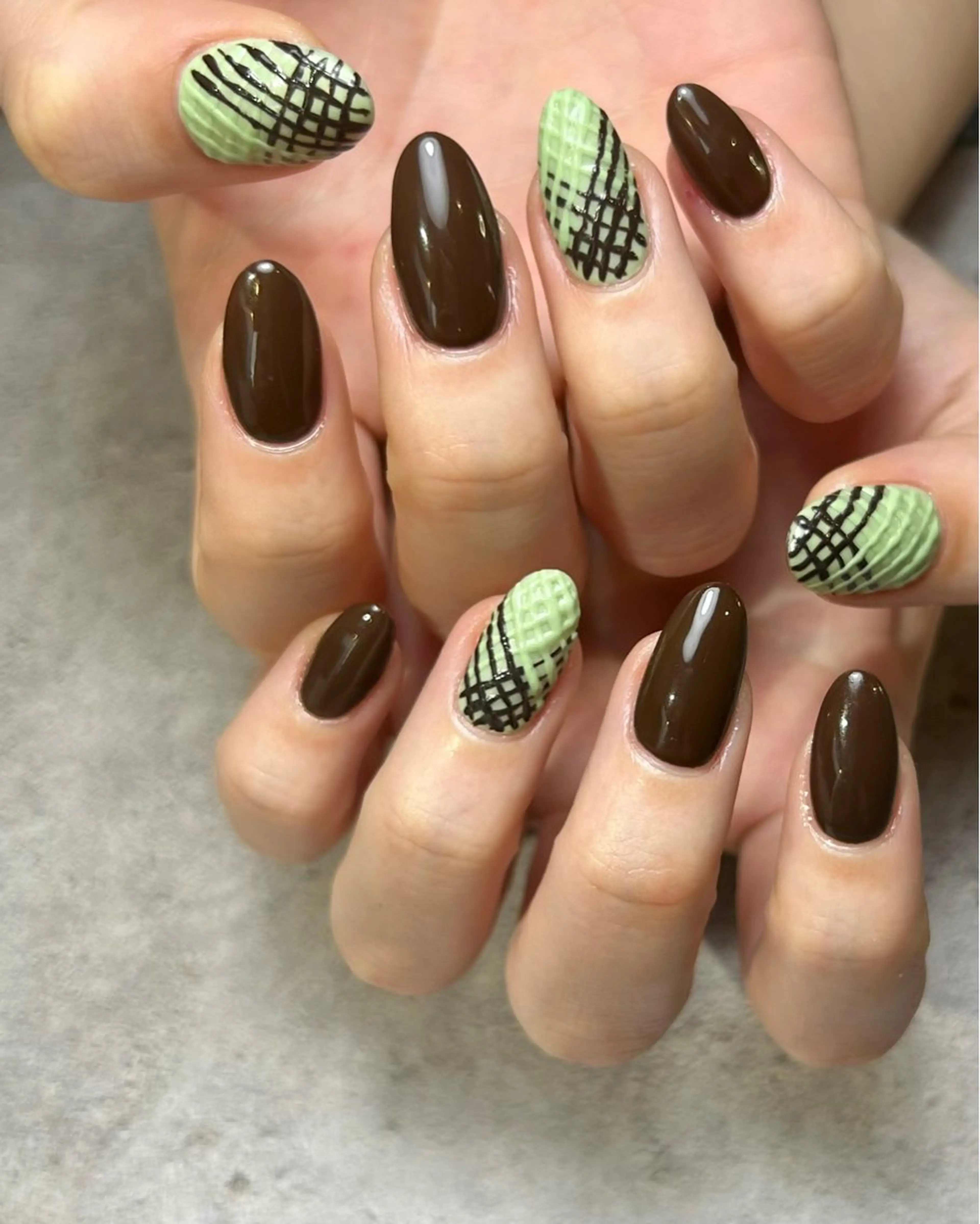 ネイル 持ち込み ハンドネイル Reflection marikoのネイルデザイン