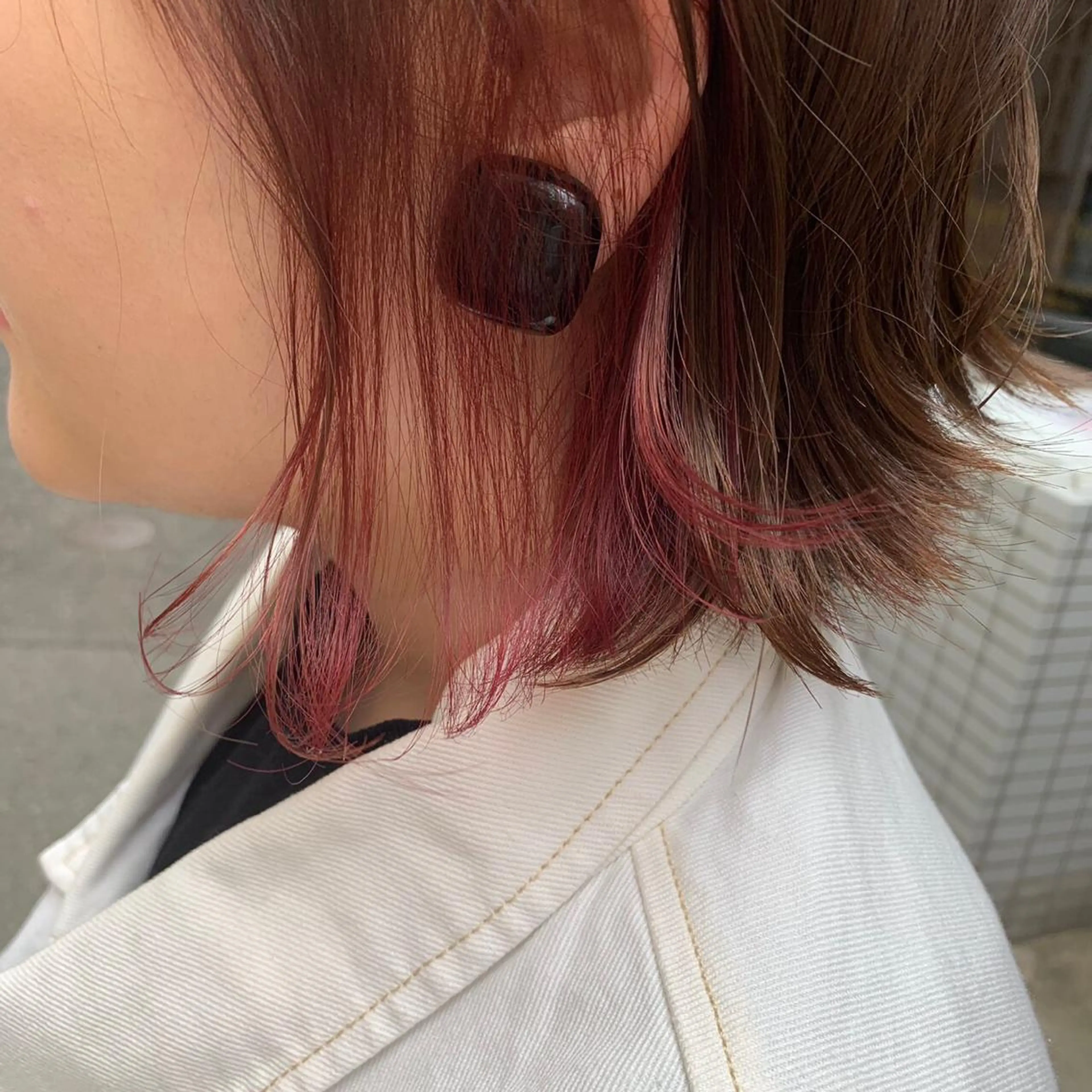 ショート カラー ヘアカラー クオーレ hairのヘアスタイル