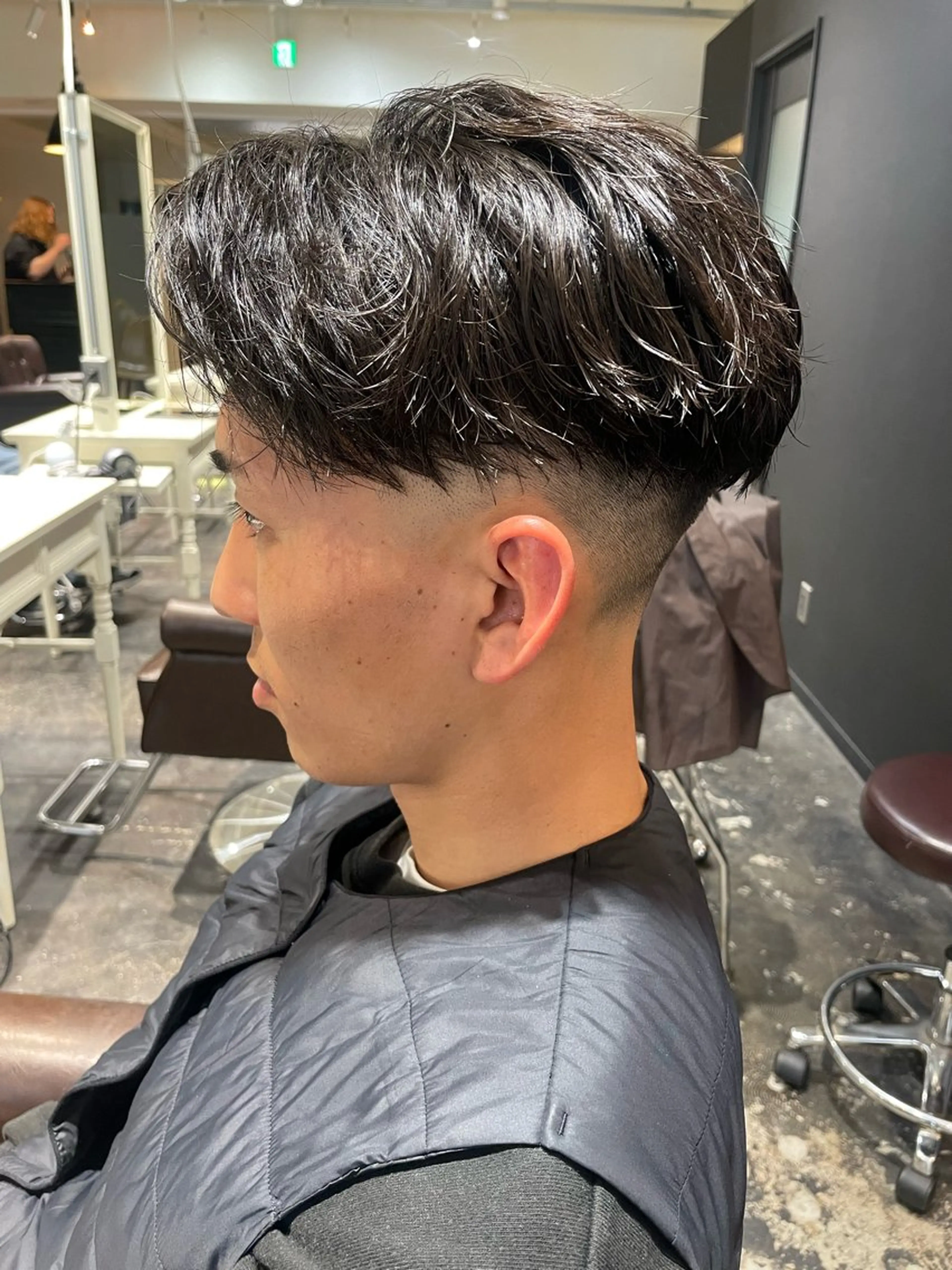 パーマ メンズ カット パーマ 💈メンズ職人 ルキト💈のヘアスタイル