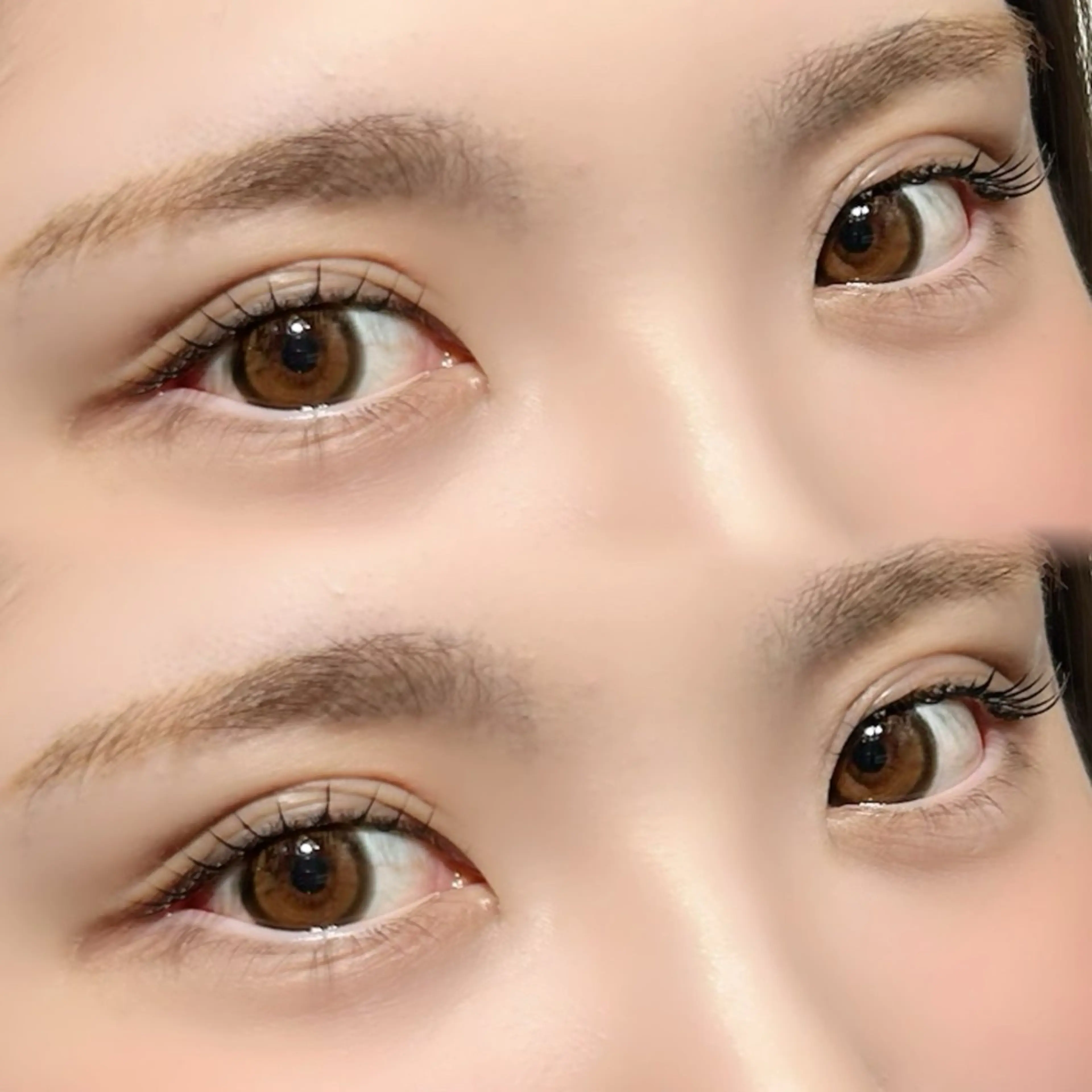 マツエク・マツパ CreBiA かえで❤️❤️のマツエク・マツパデザイン