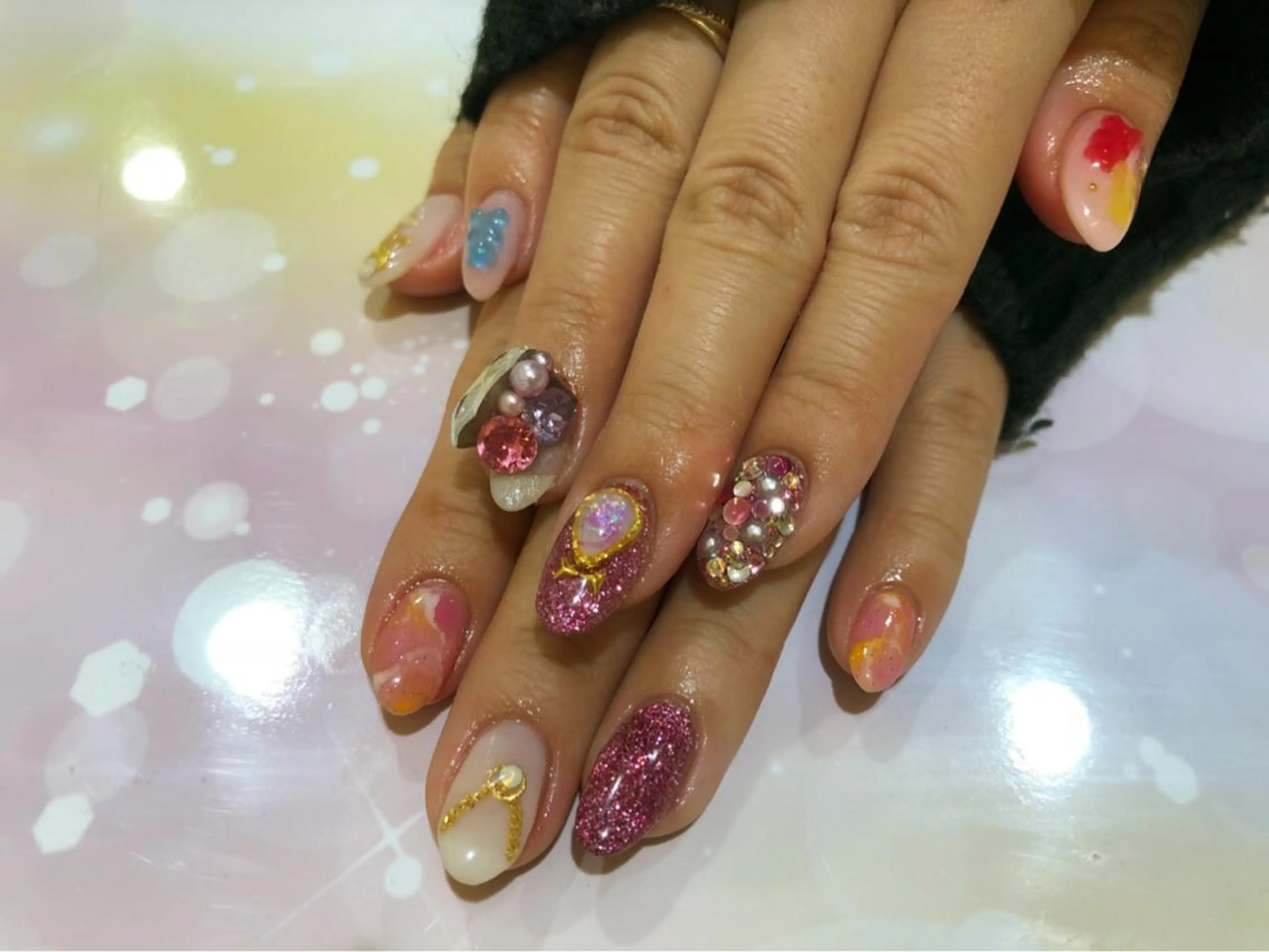 メンズ キッズ ネイル マツエク・マツパ a:Qネイル /久米川のネイルデザイン