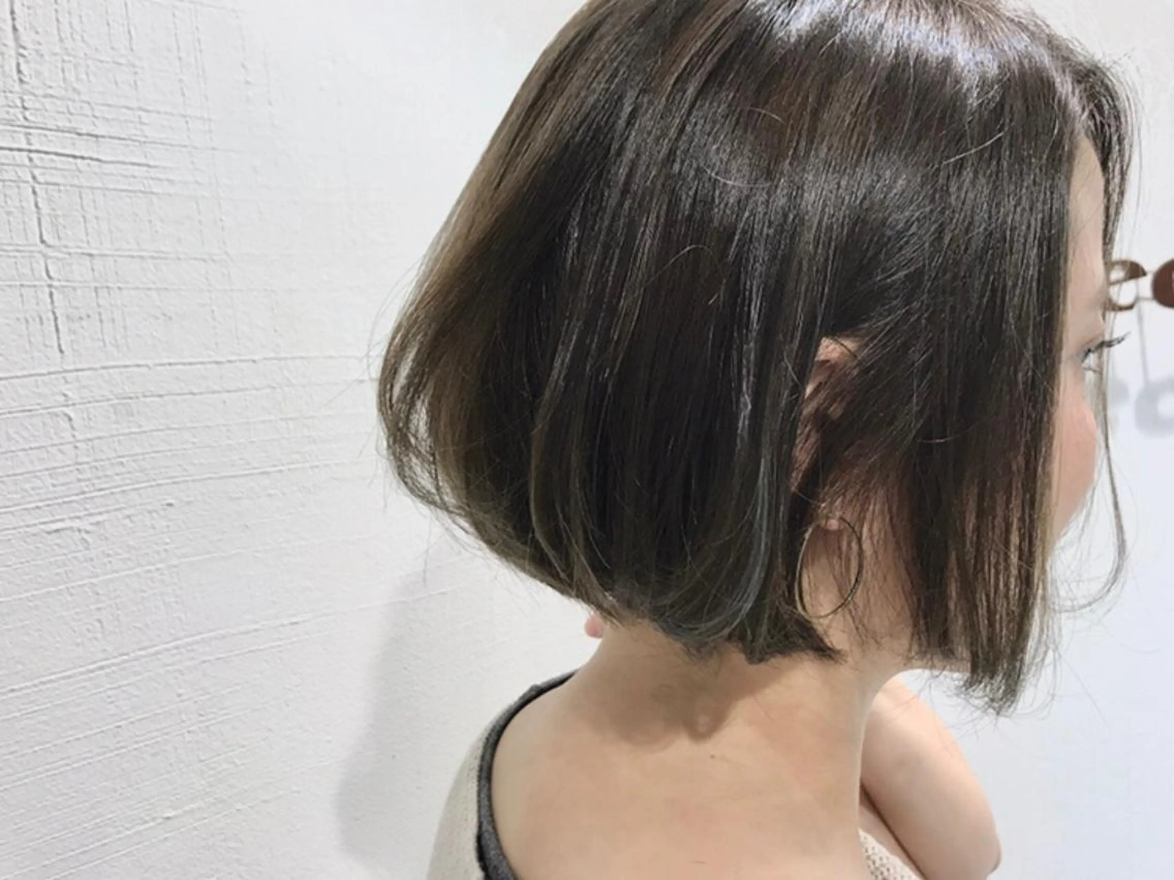 ミディアム miloc かおりのヘアスタイル