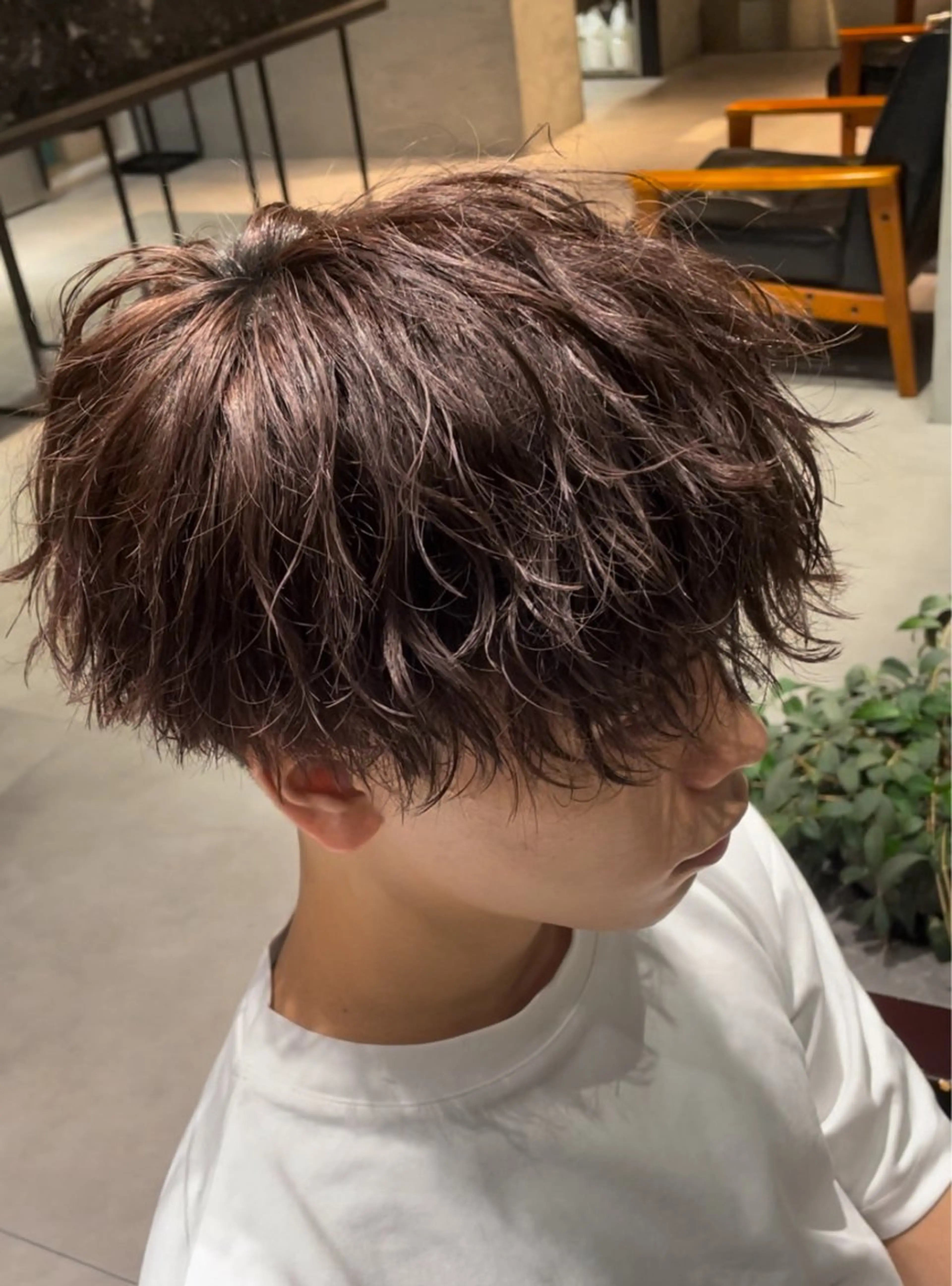 ショート カラー パーマ カット パーマ 🔱メンズパーマ特化 🔱山下和輝のヘアスタイル