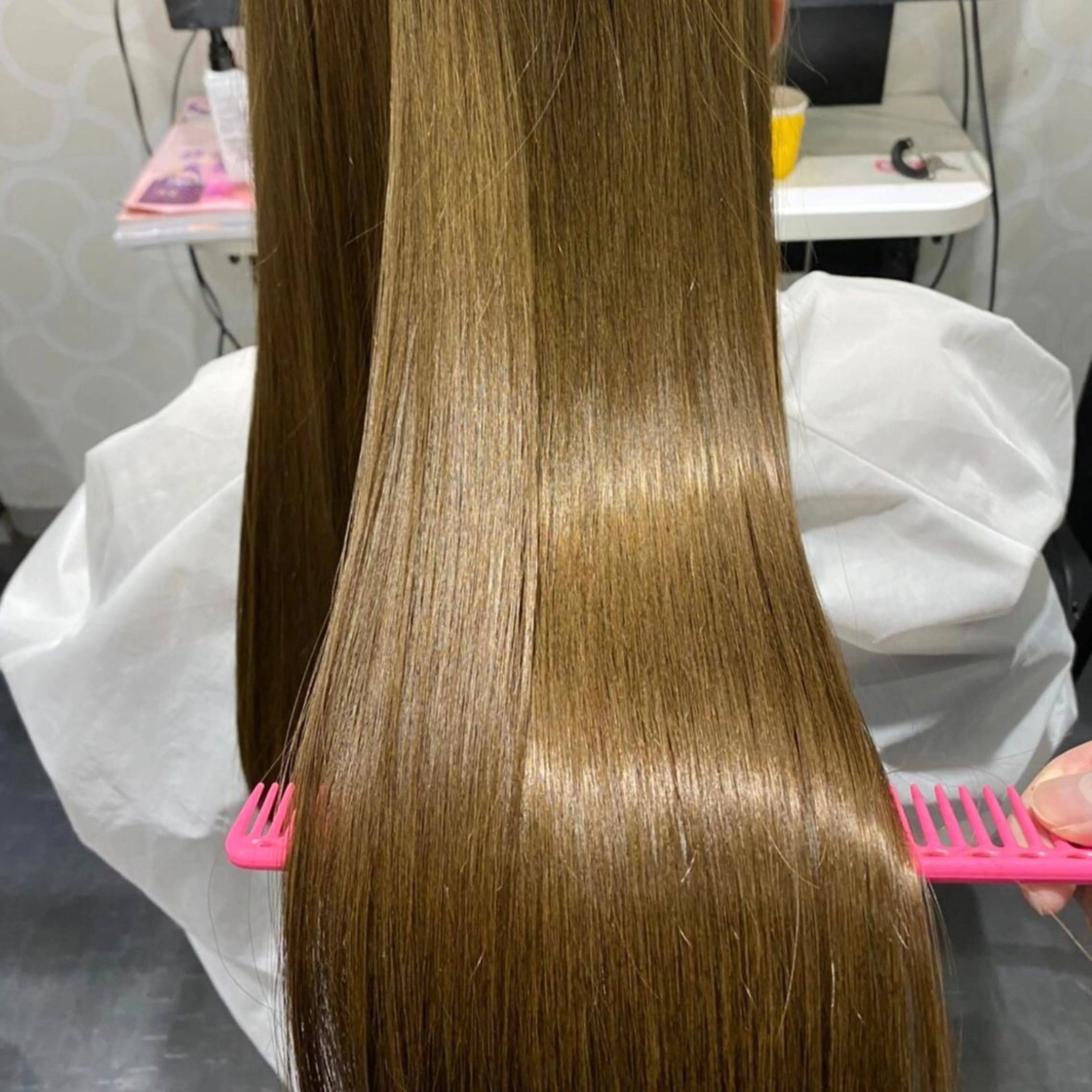 ロング 髪質改善 トリートメント 韓国ヘア ♡tomimaのヘアスタイル