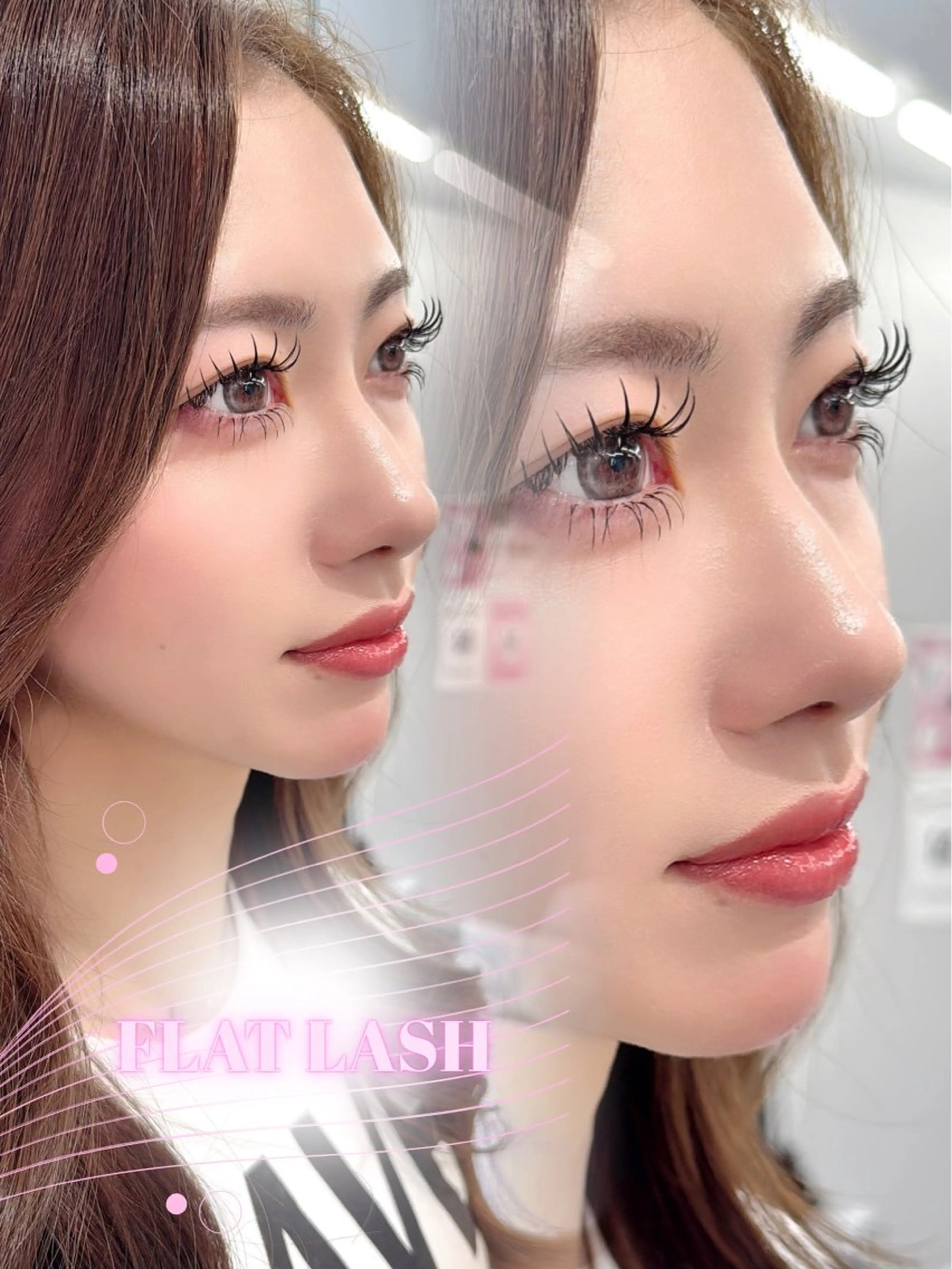 マツエク・マツパ マツエク Lucia NEXT 芳野のマツエク・マツパデザイン