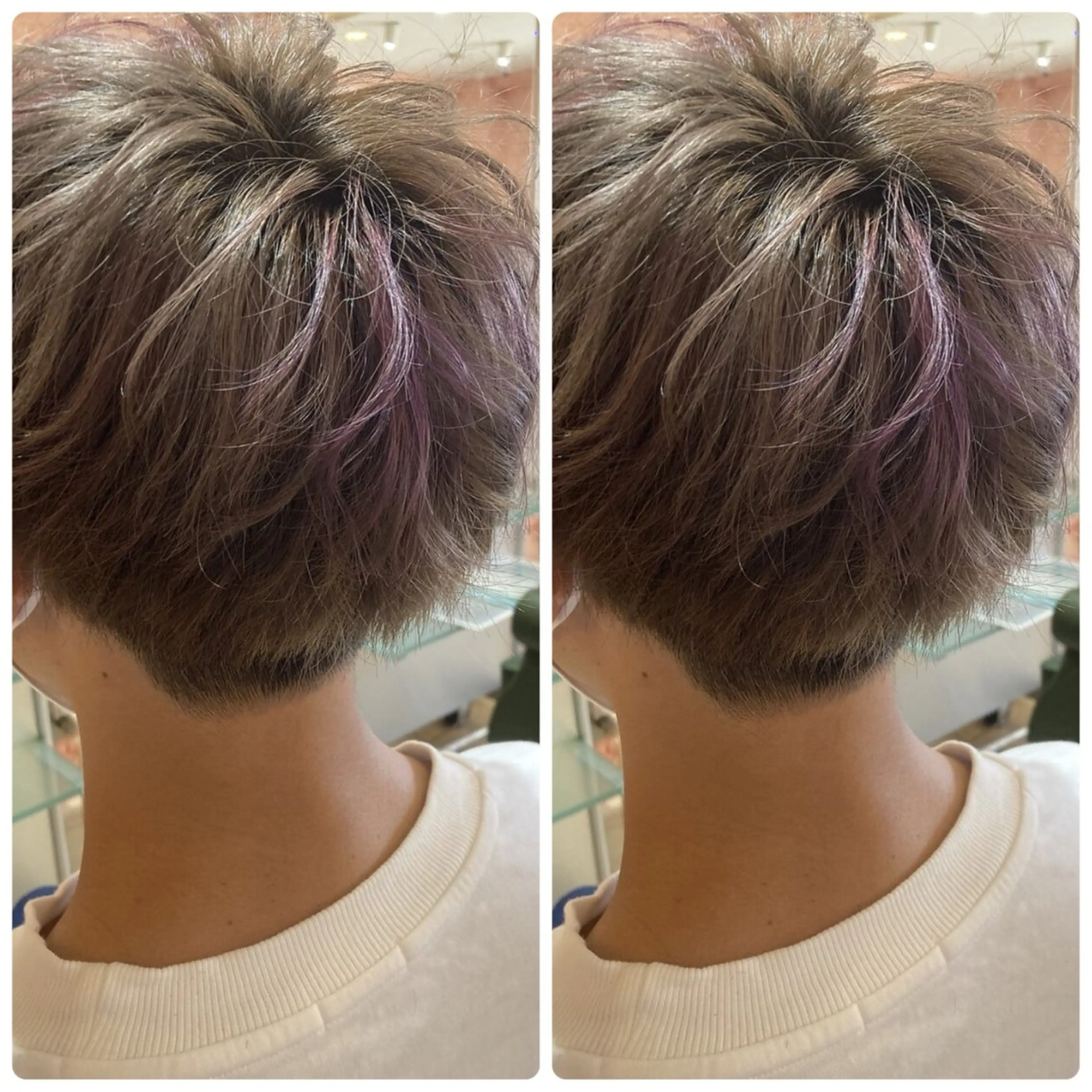 ショート カラー メンズ ヘアカラー おおやま たくみのヘアスタイル