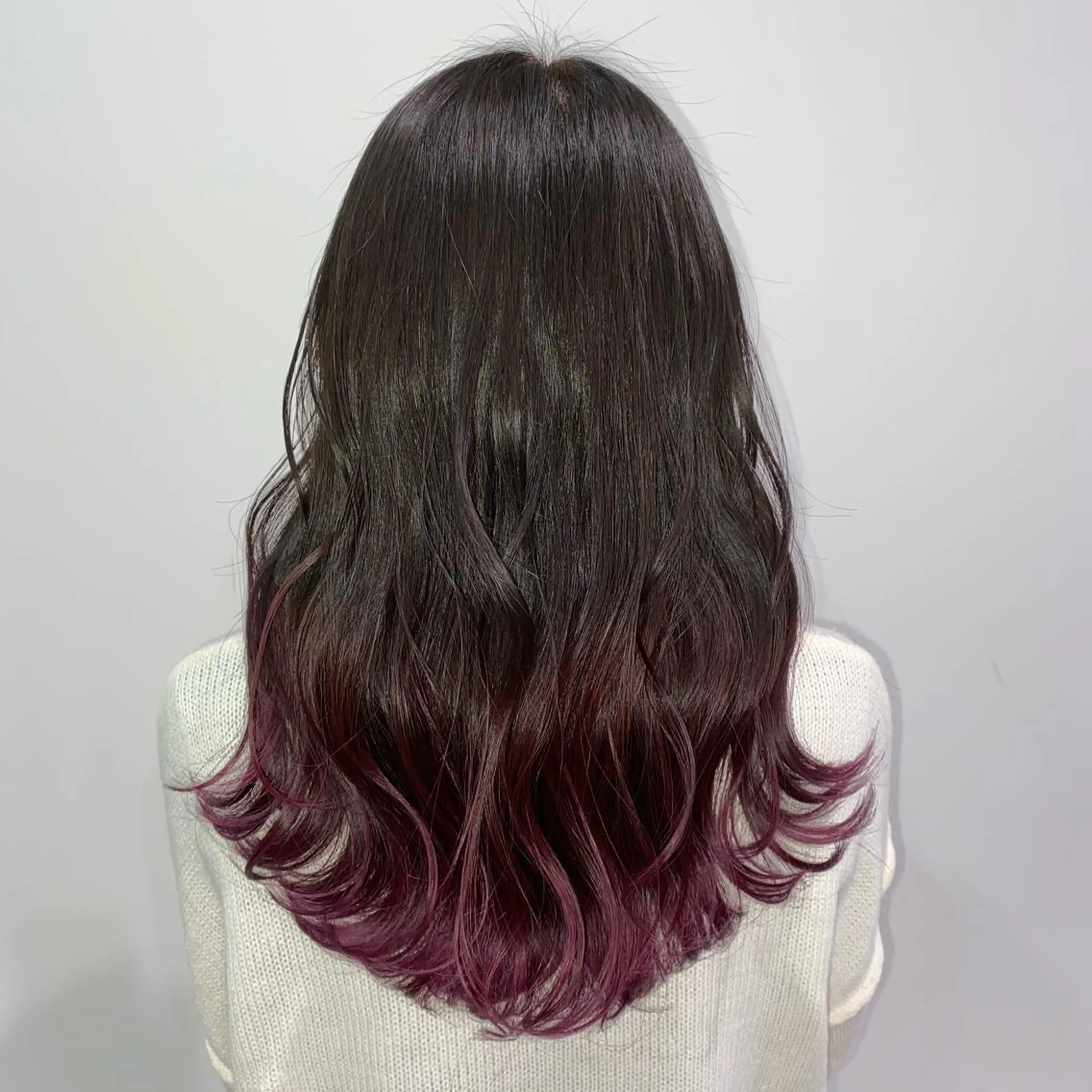 ロング カラー レッドカラー 【GUK】 🌻RINA🌻のヘアスタイル