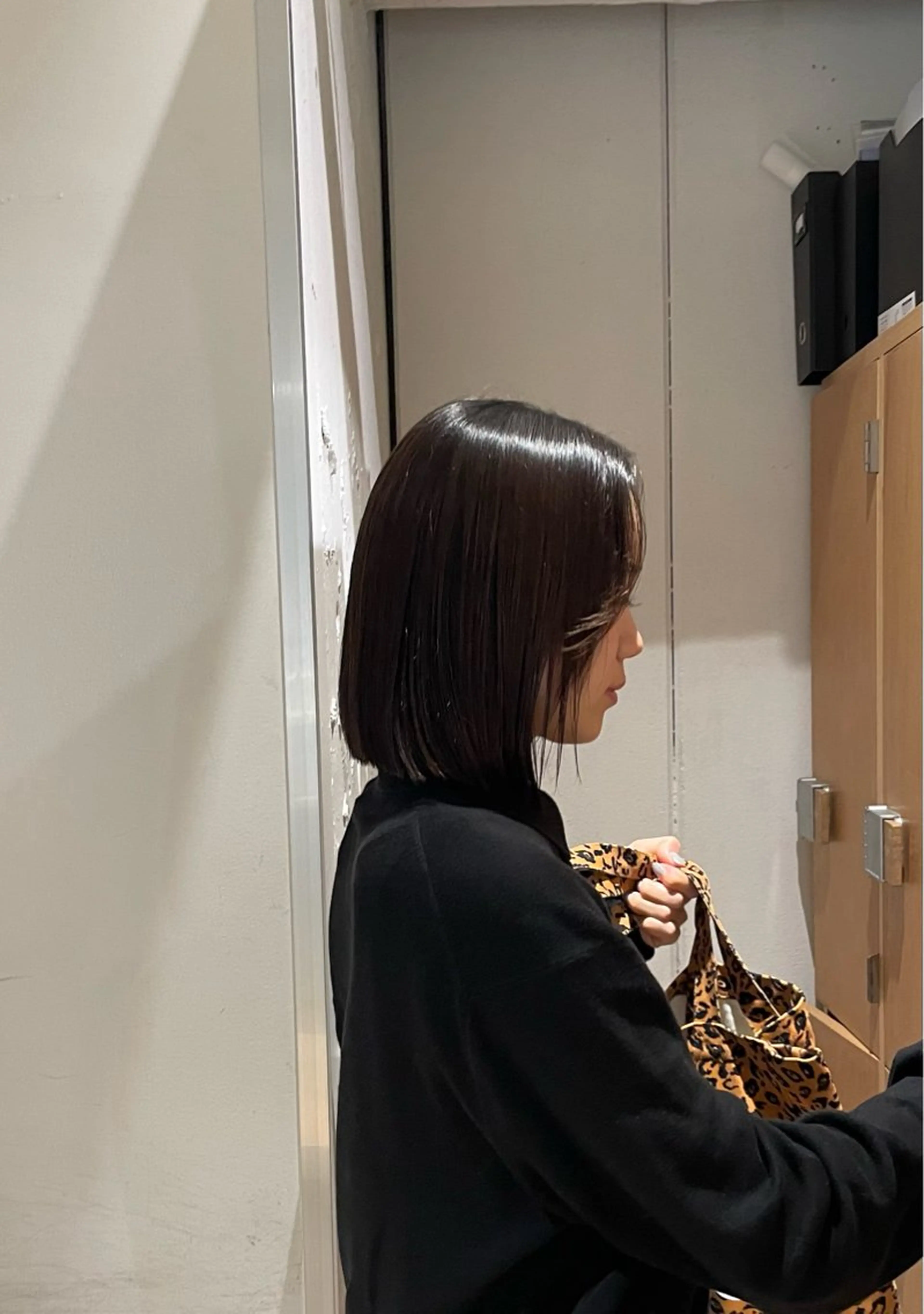 ミディアム ボブ efesto大槻 由菜のヘアスタイル