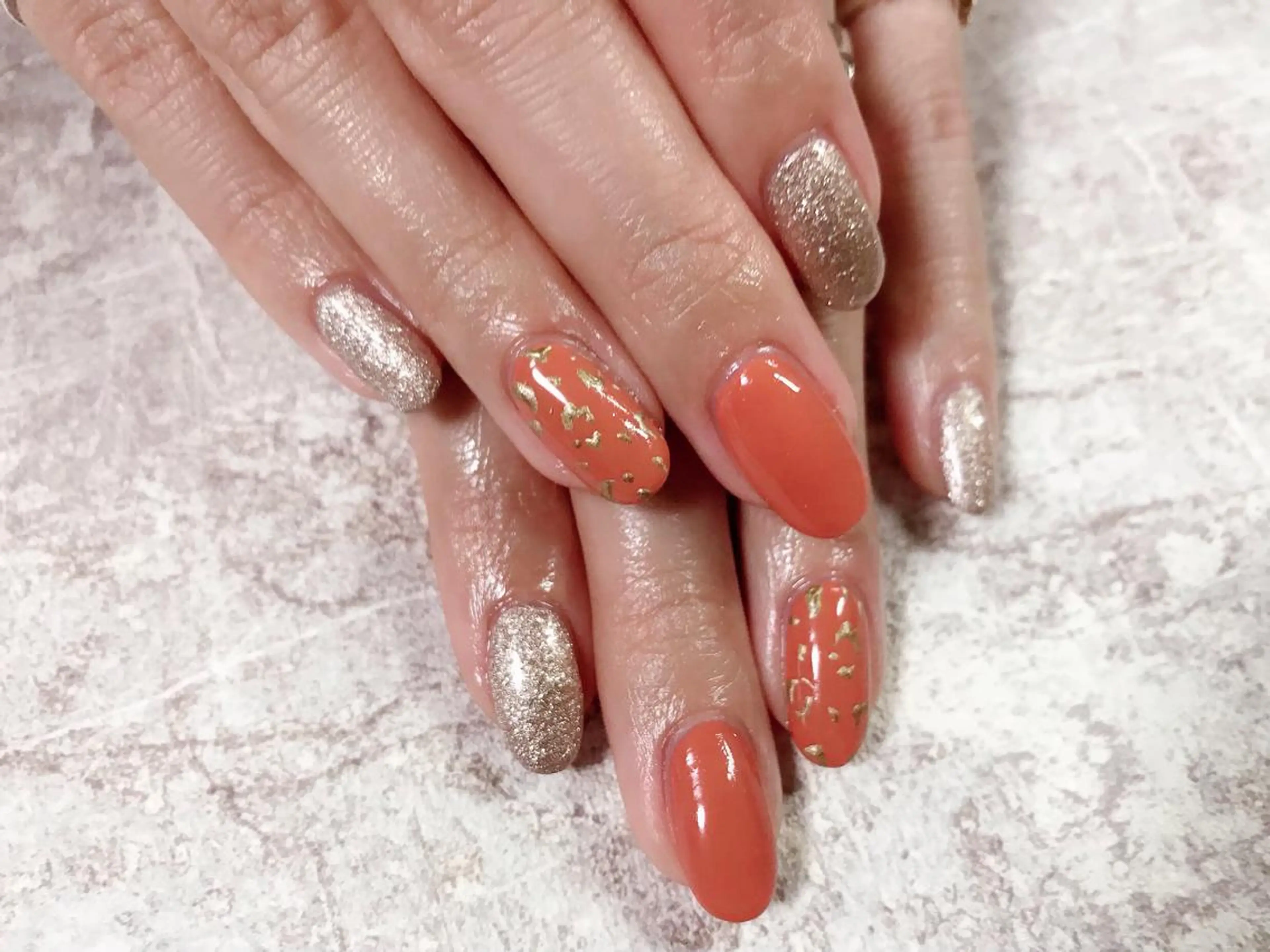 ネイル アニマル柄 kikinail 溝の口のネイルデザイン