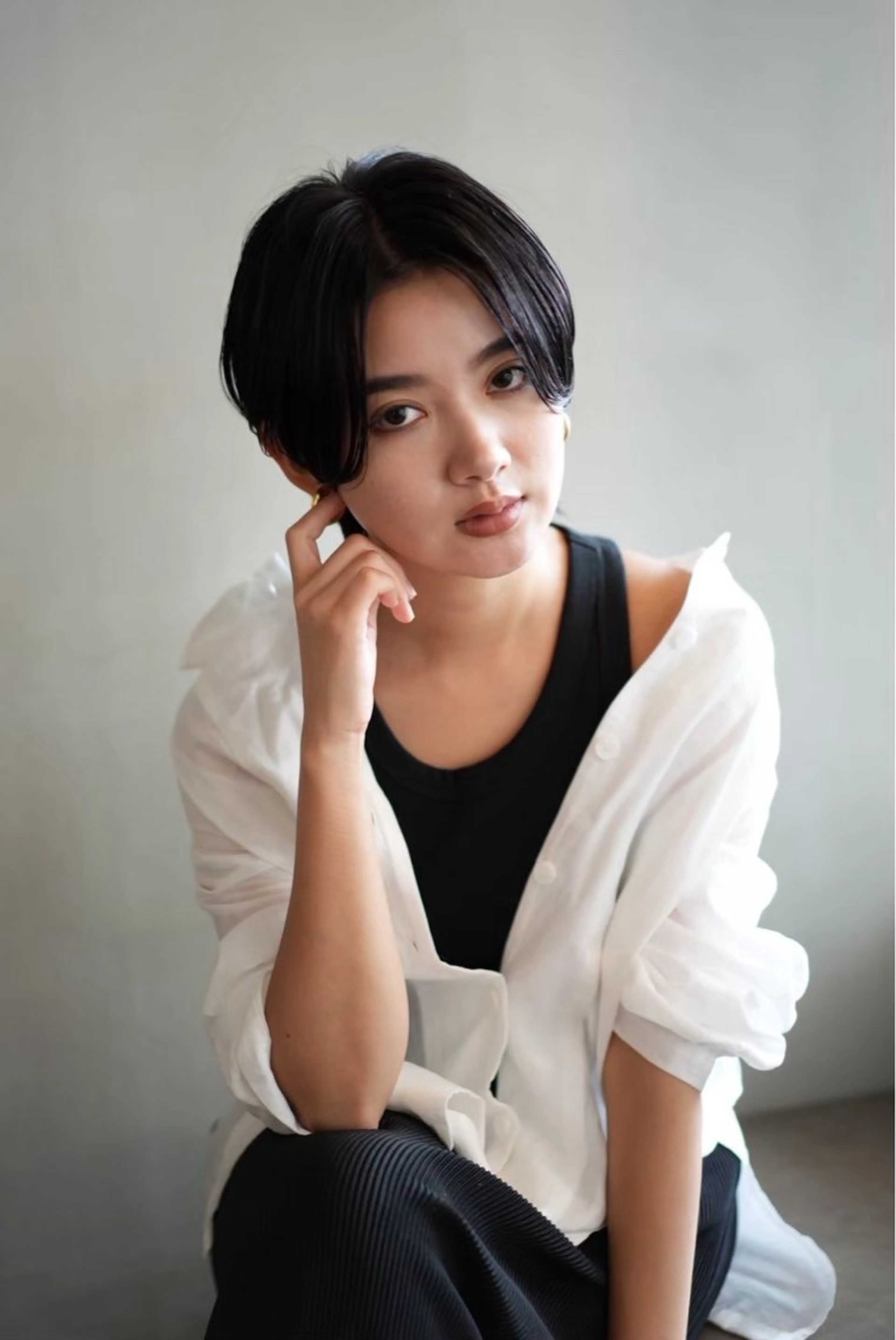 ショート カラー 加賀 千聖 /soigneのヘアスタイル