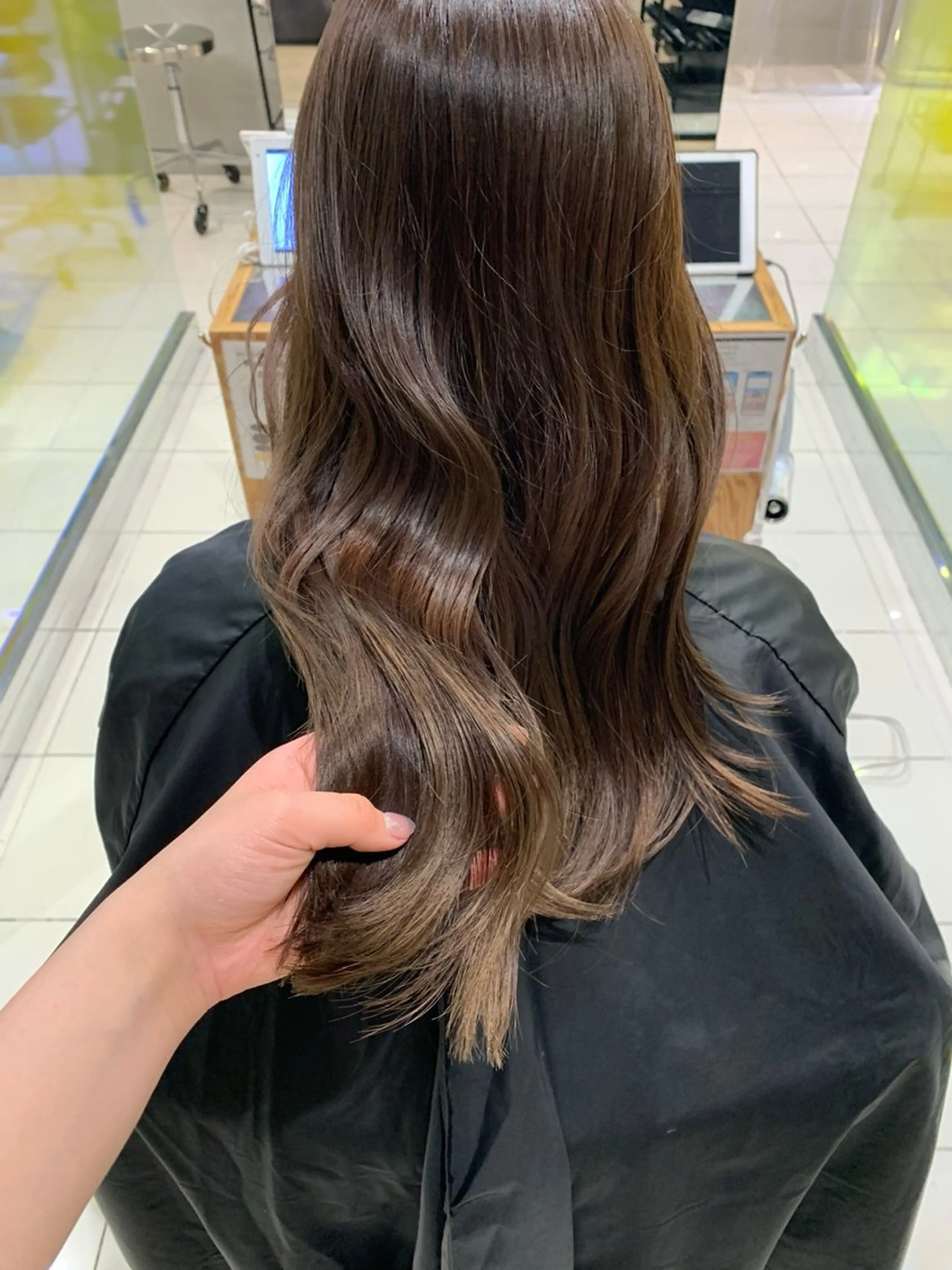 カラー ヘアカラー 似合わせカラー🪩 SAYA 👗のヘアスタイル