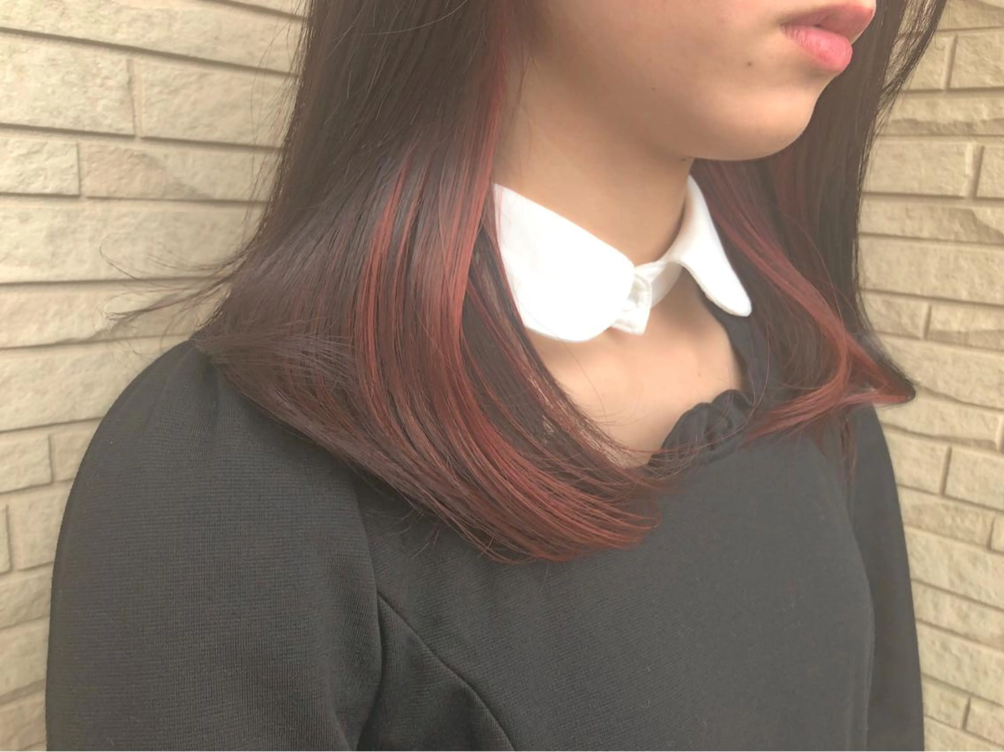 セミロング カラー CANAAN-private salon-所属・正道 佳奈のマツエク・マツパデザイン