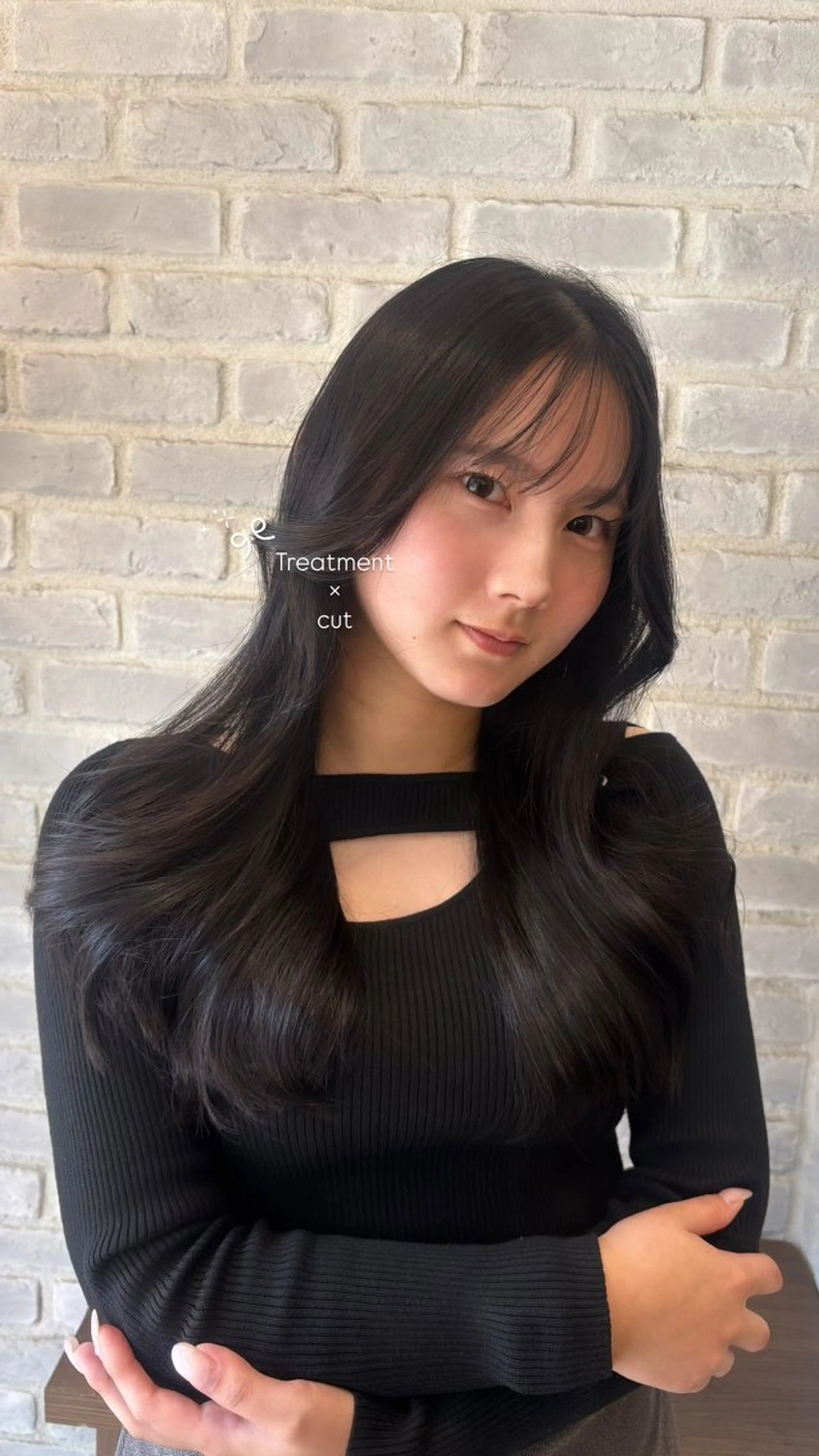 ロング ロング トリートメント カット トリートメント ~RADnoel~ KARENのヘアスタイル