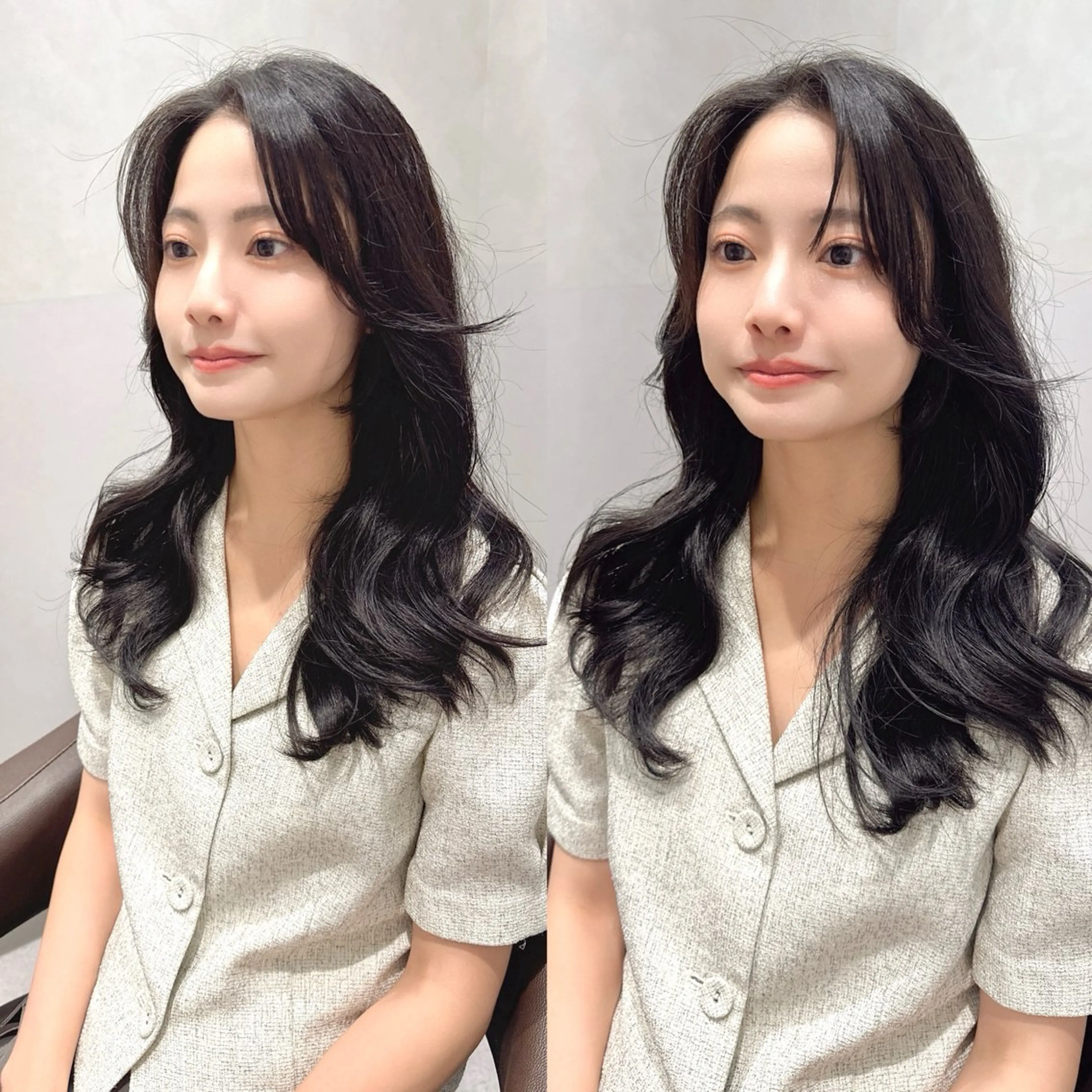 セミロング セミロングパーマ 韓国風ヘア 森 隆秀/韓国ヘアのヘアスタイル