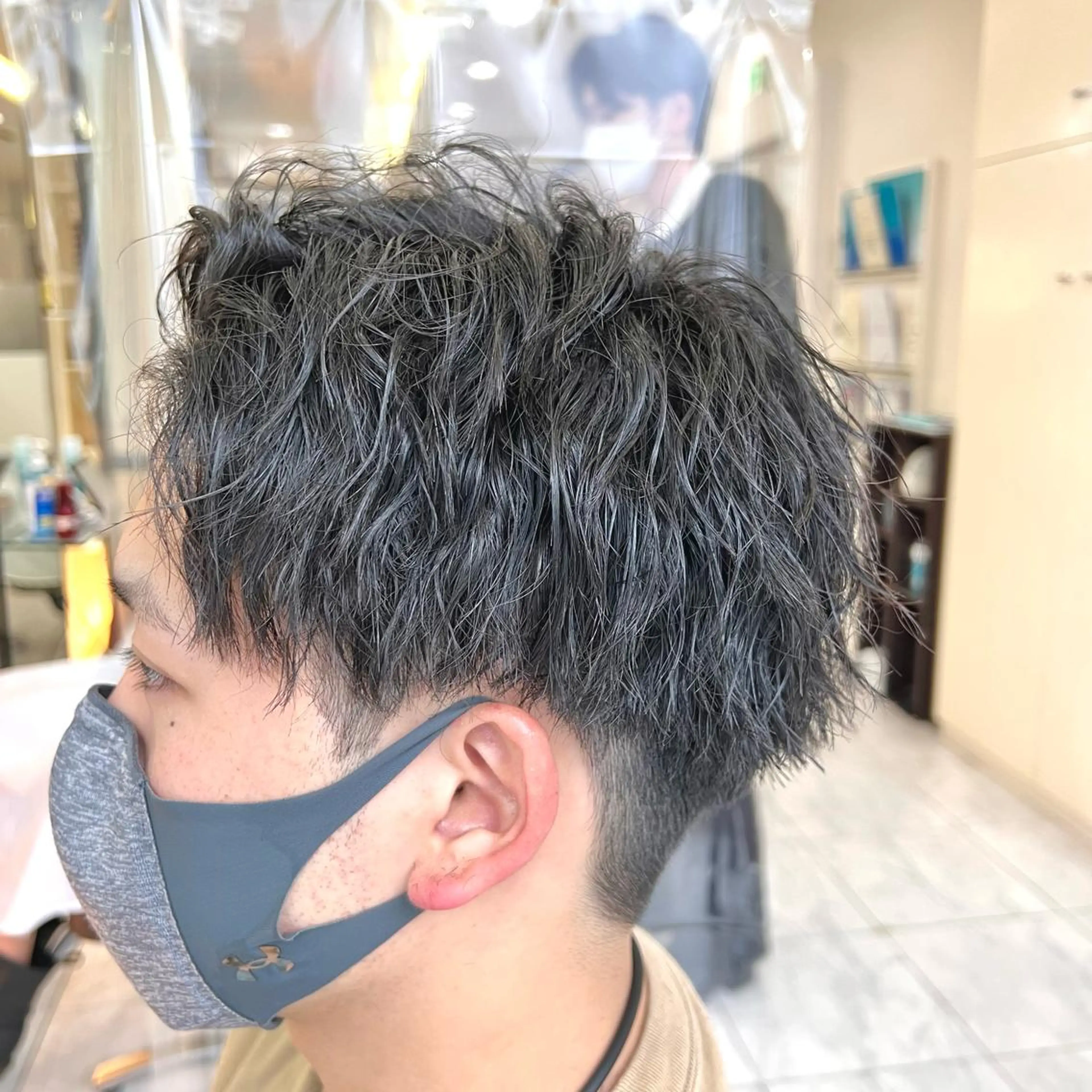 パーマ メンズ アグヘアーシータ所属・🤩メンズカット/ パーマ山本🤩のヘアスタイル