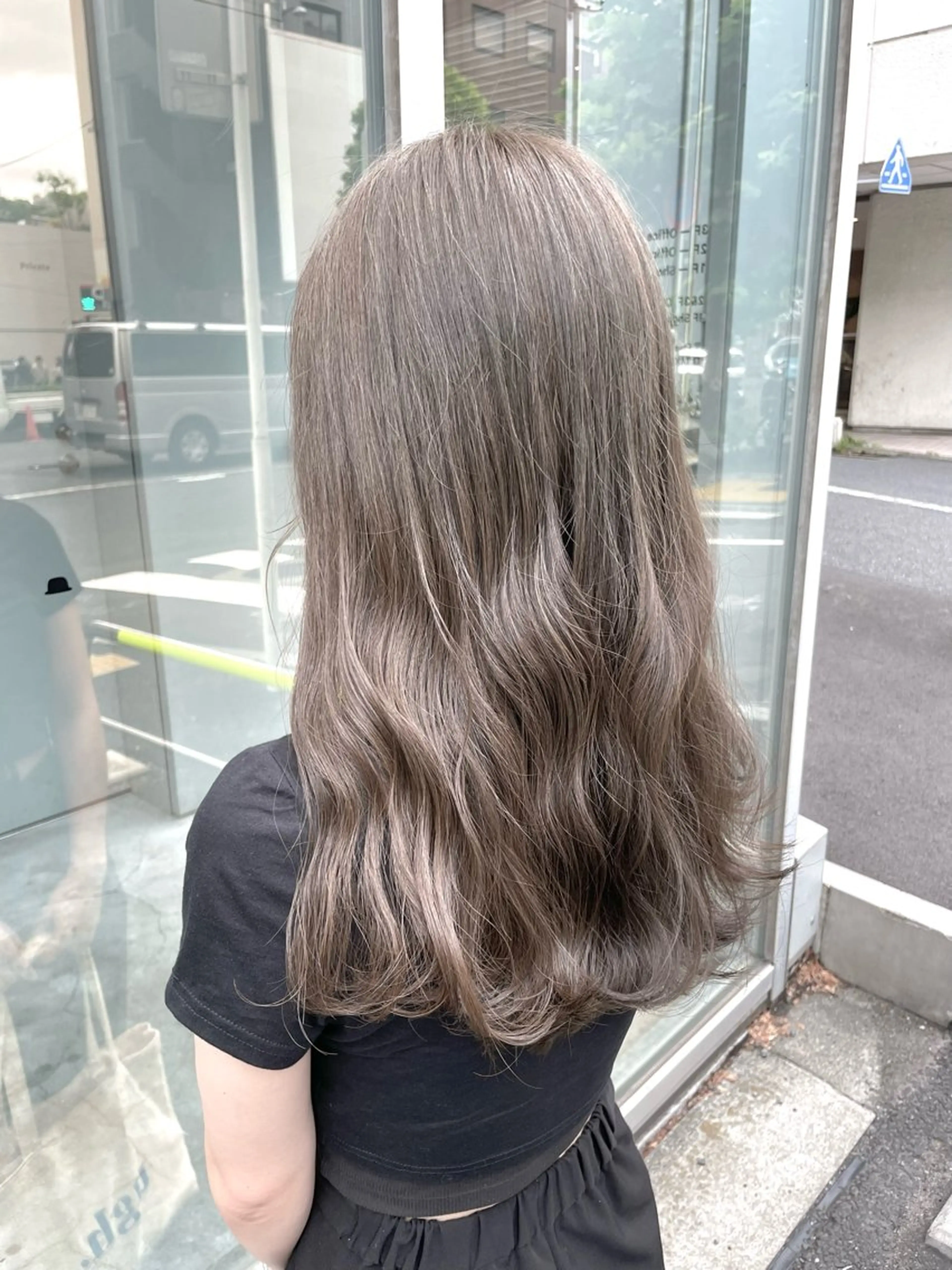 ロング 💍大人デザイン /ハイトーン♡リクトのヘアスタイル