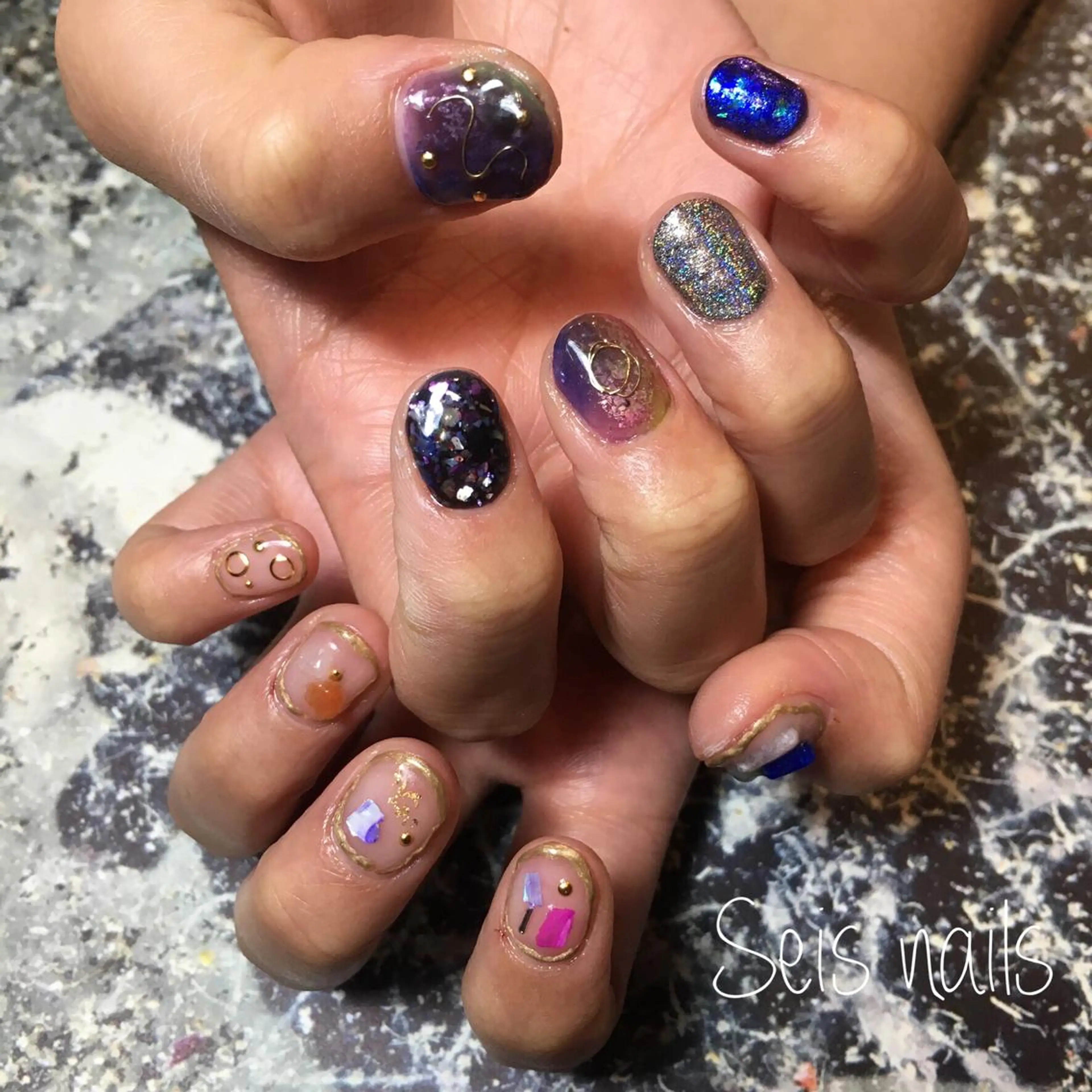 ネイル Seis Shihoのネイルデザイン